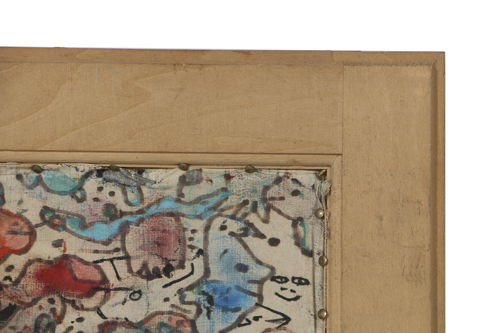 Howard Finster Wipe Rag Art