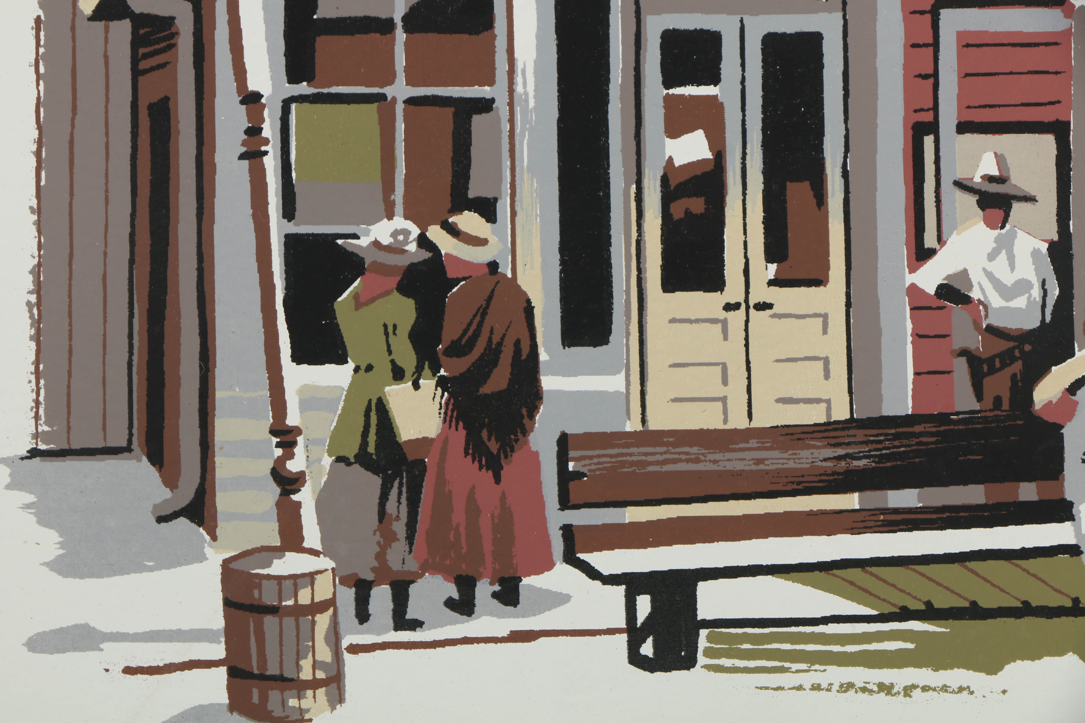 Assortment of Mark Coomer Limited Edition Serigraphs on Board Texas Scenes