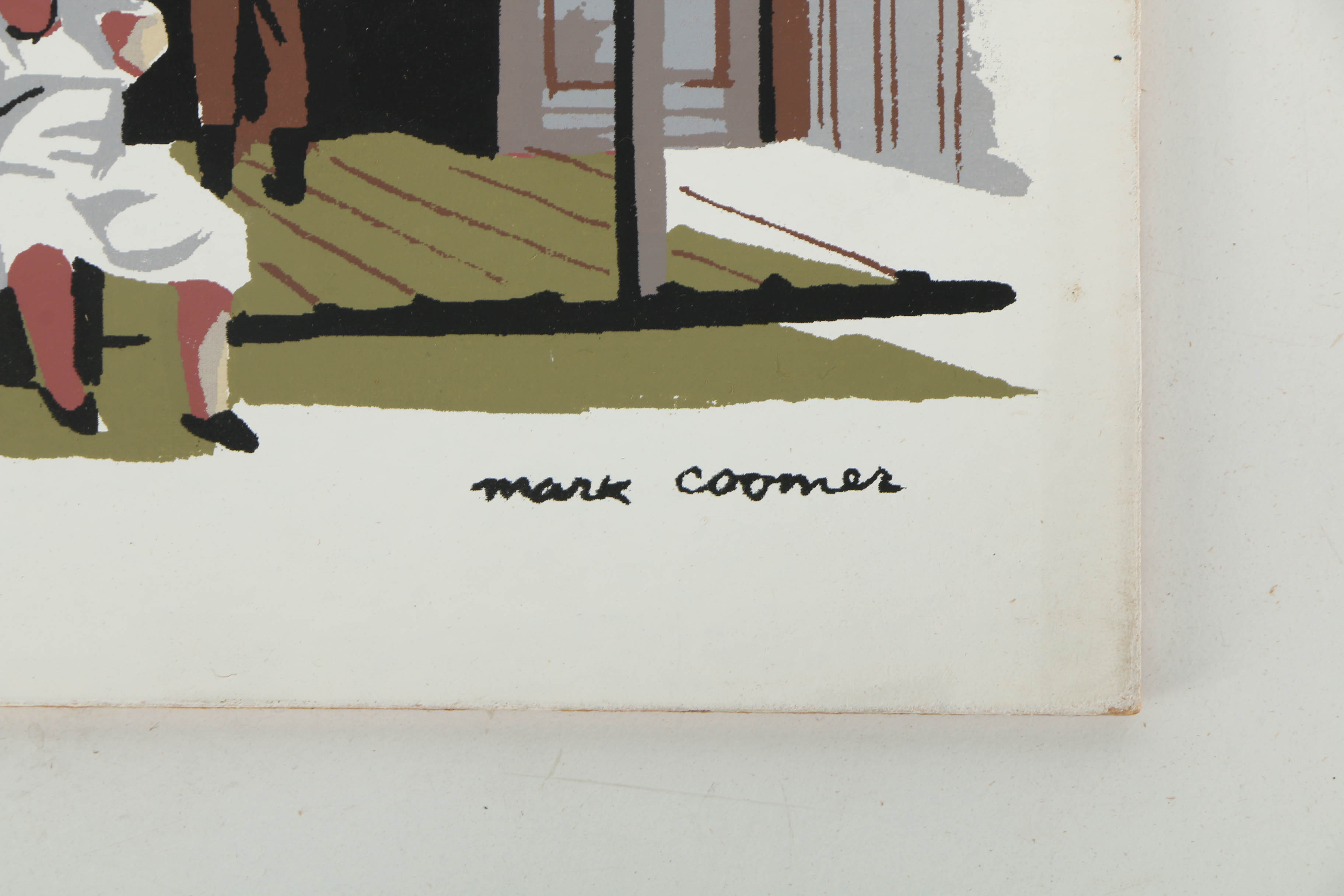 Assortment of Mark Coomer Limited Edition Serigraphs on Board Texas Scenes