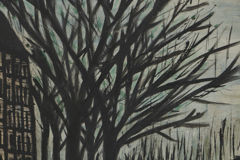 Oil Painting on Canvas Parisian Cityscape