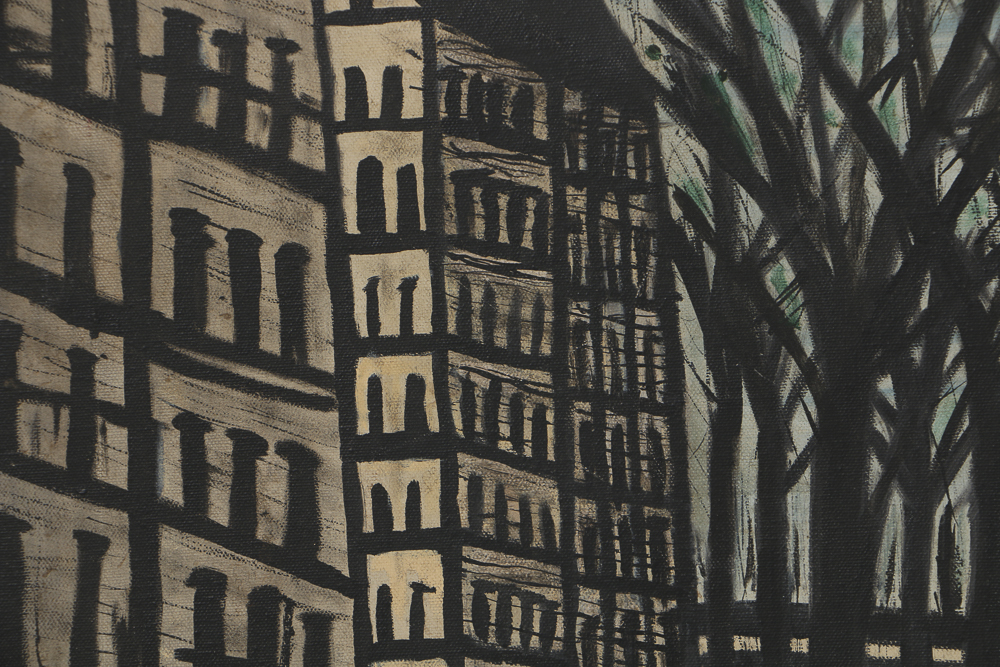 Oil Painting on Canvas Parisian Cityscape