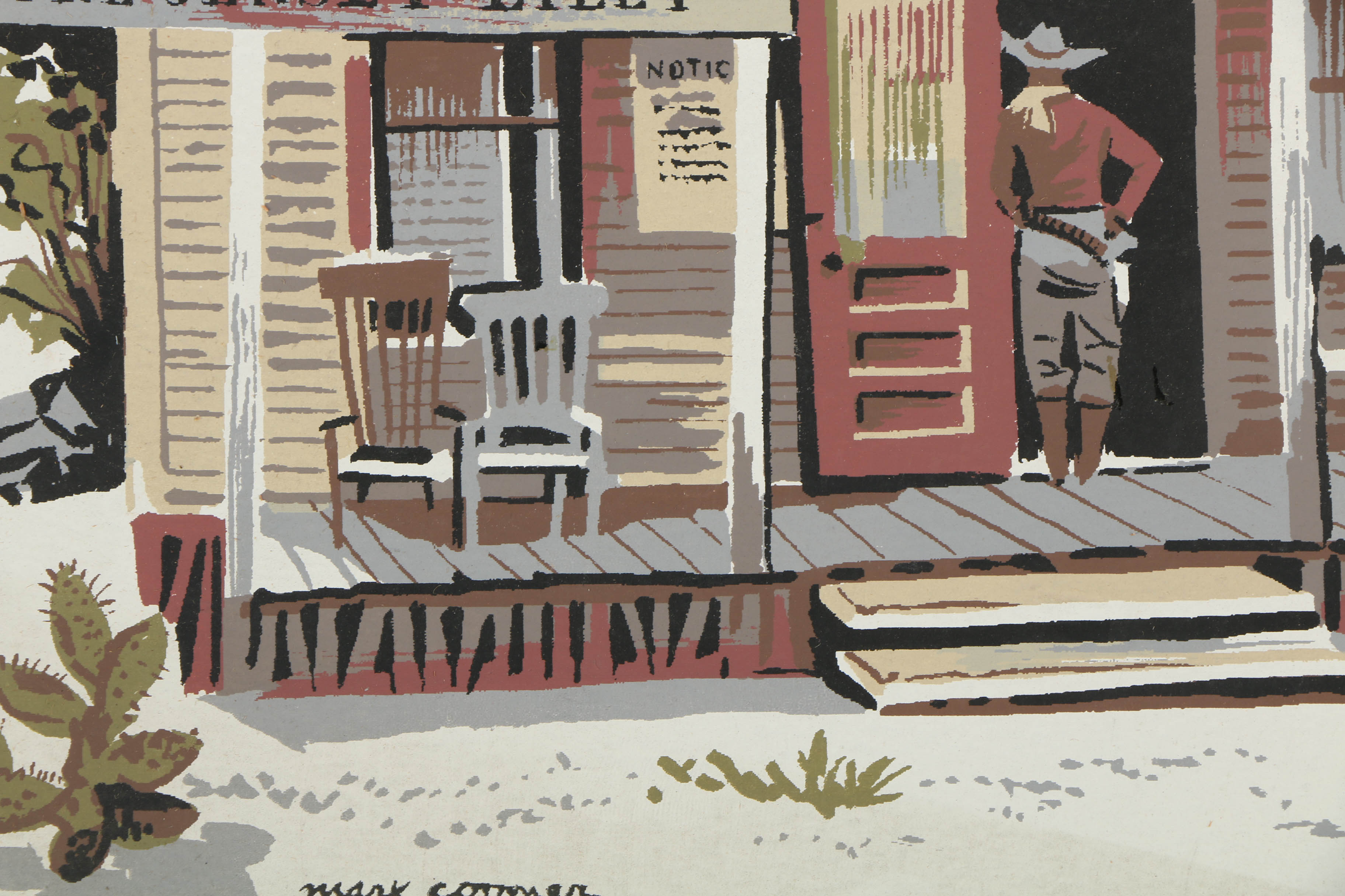 Assortment of Mark Coomer Limited Edition Serigraphs on Board Texas Scenes