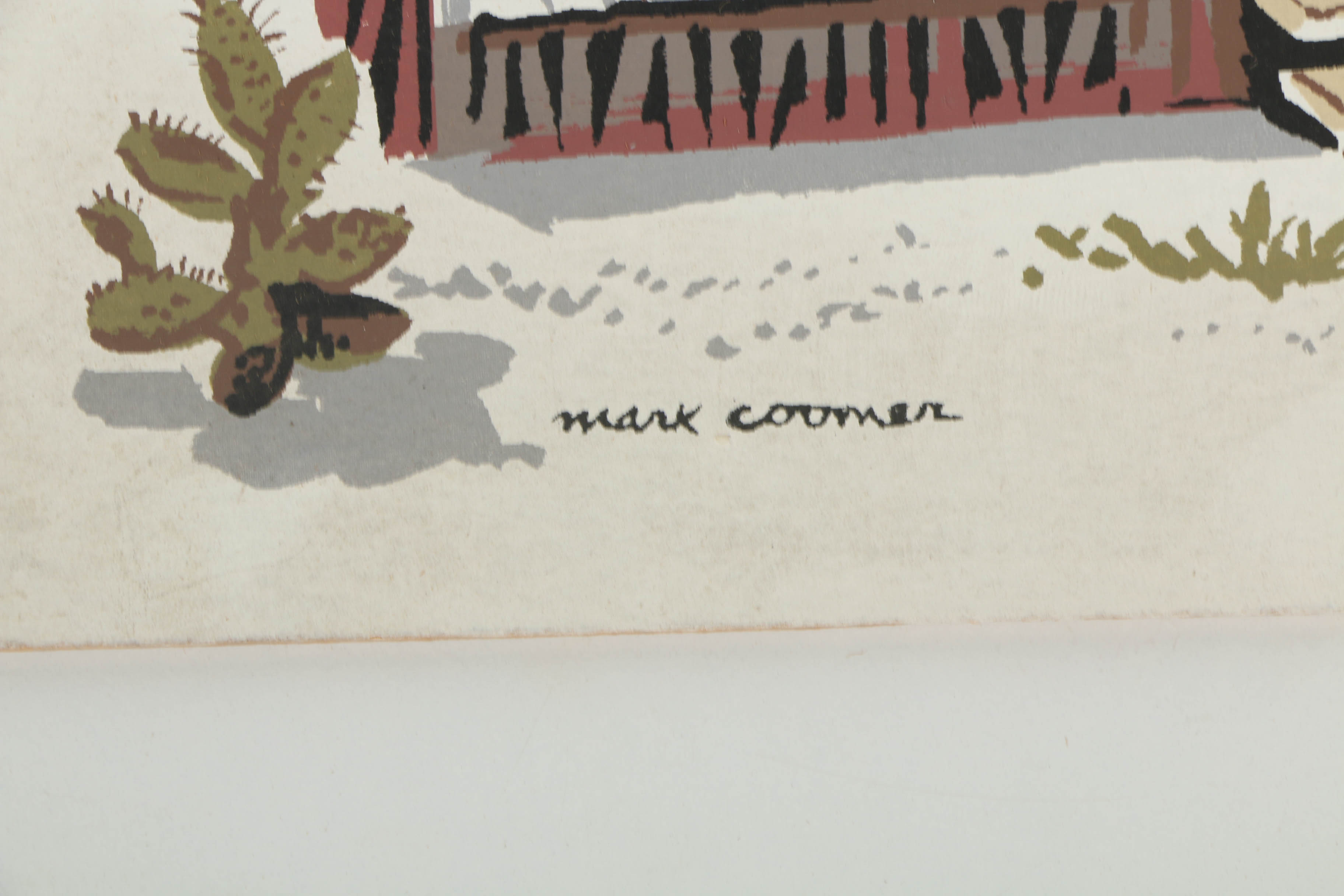 Assortment of Mark Coomer Limited Edition Serigraphs on Board Texas Scenes