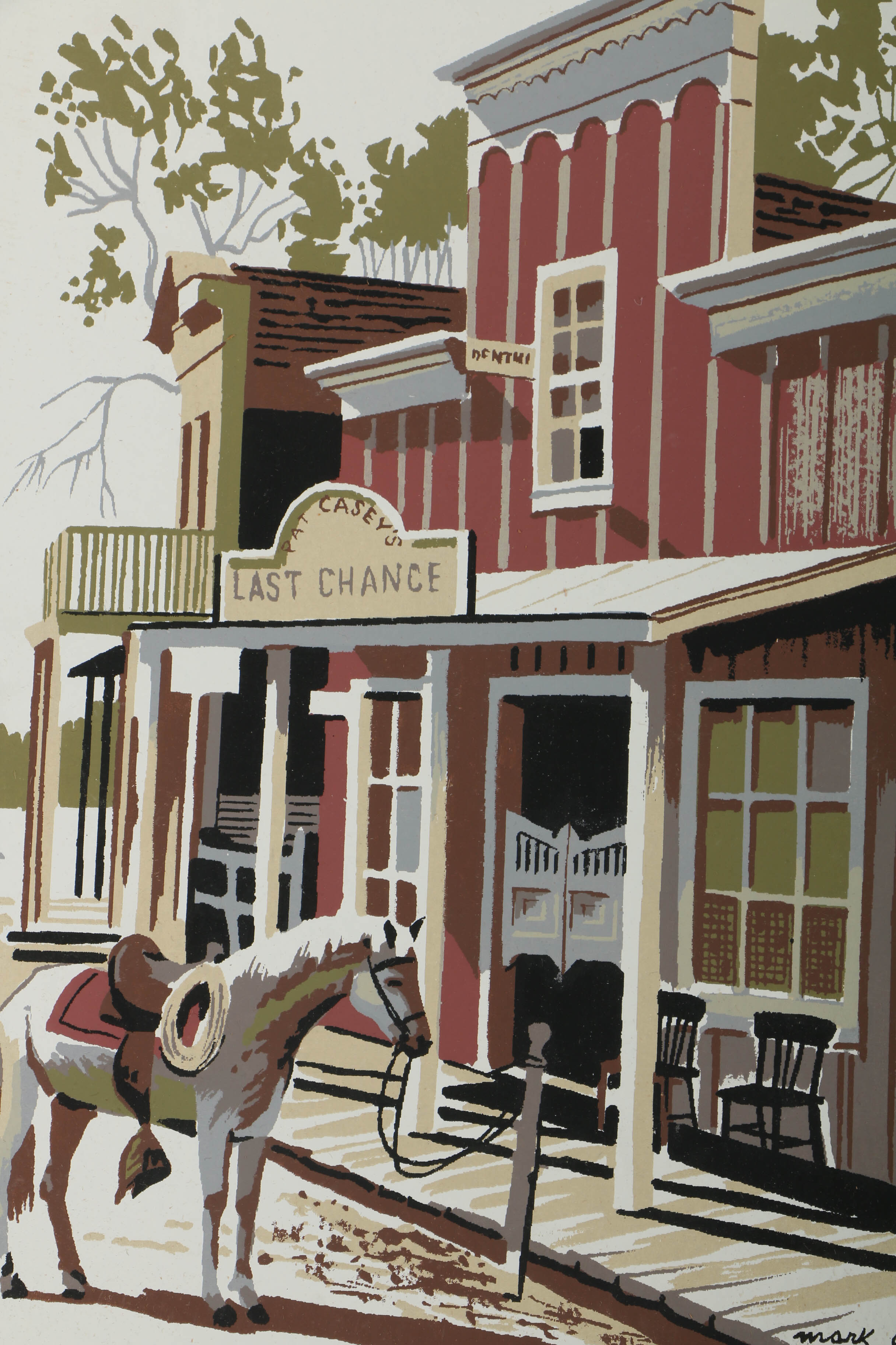 Assortment of Mark Coomer Limited Edition Serigraphs on Board Texas Scenes