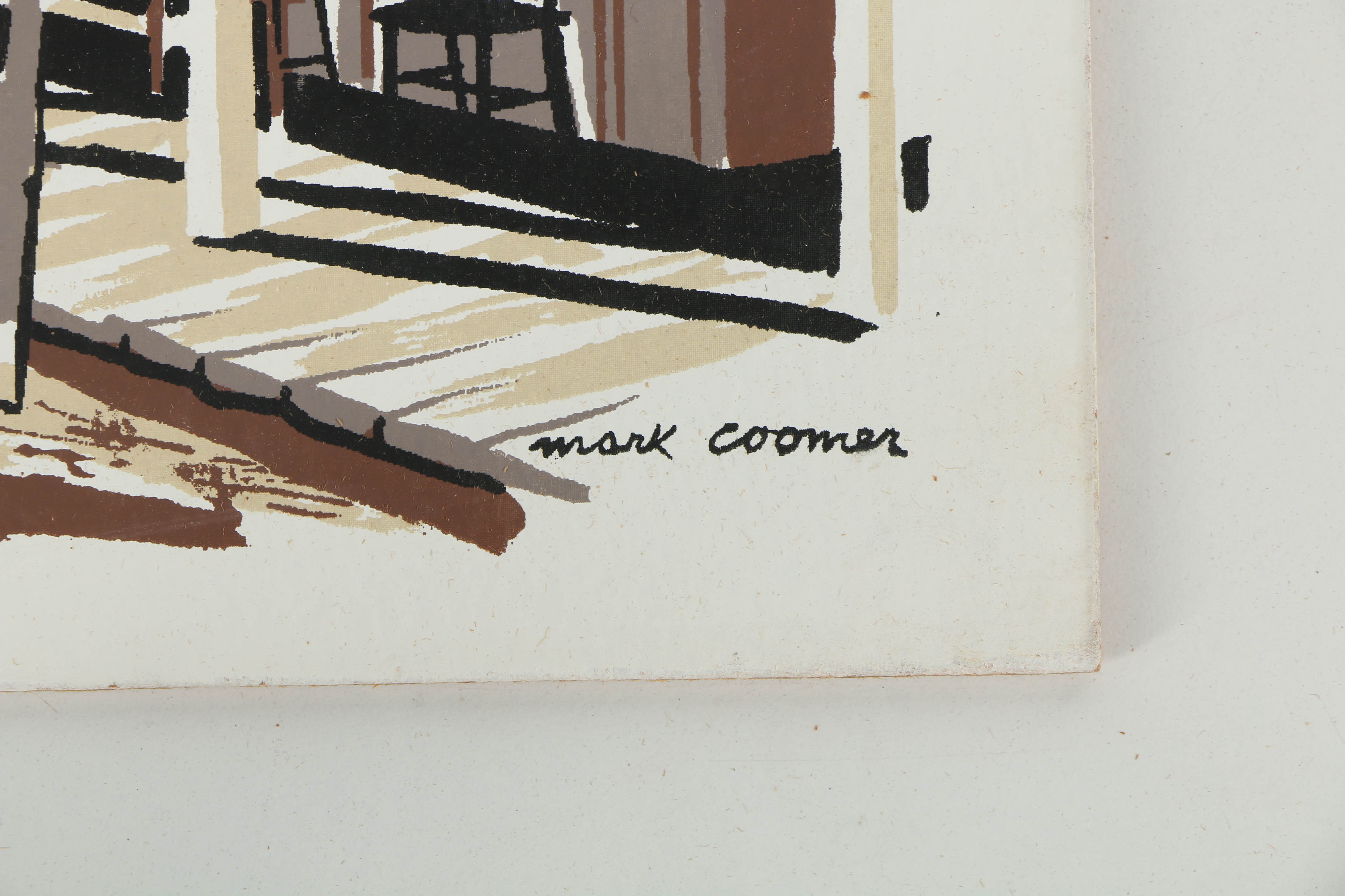 Assortment of Mark Coomer Limited Edition Serigraphs on Board Texas Scenes