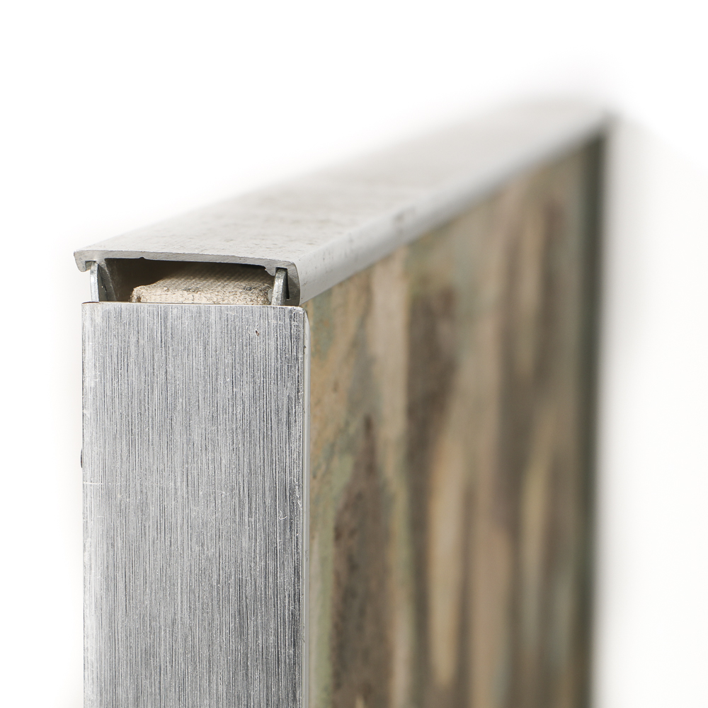 W. Glen Davis Oil Paining on Canvas Abstract Composition