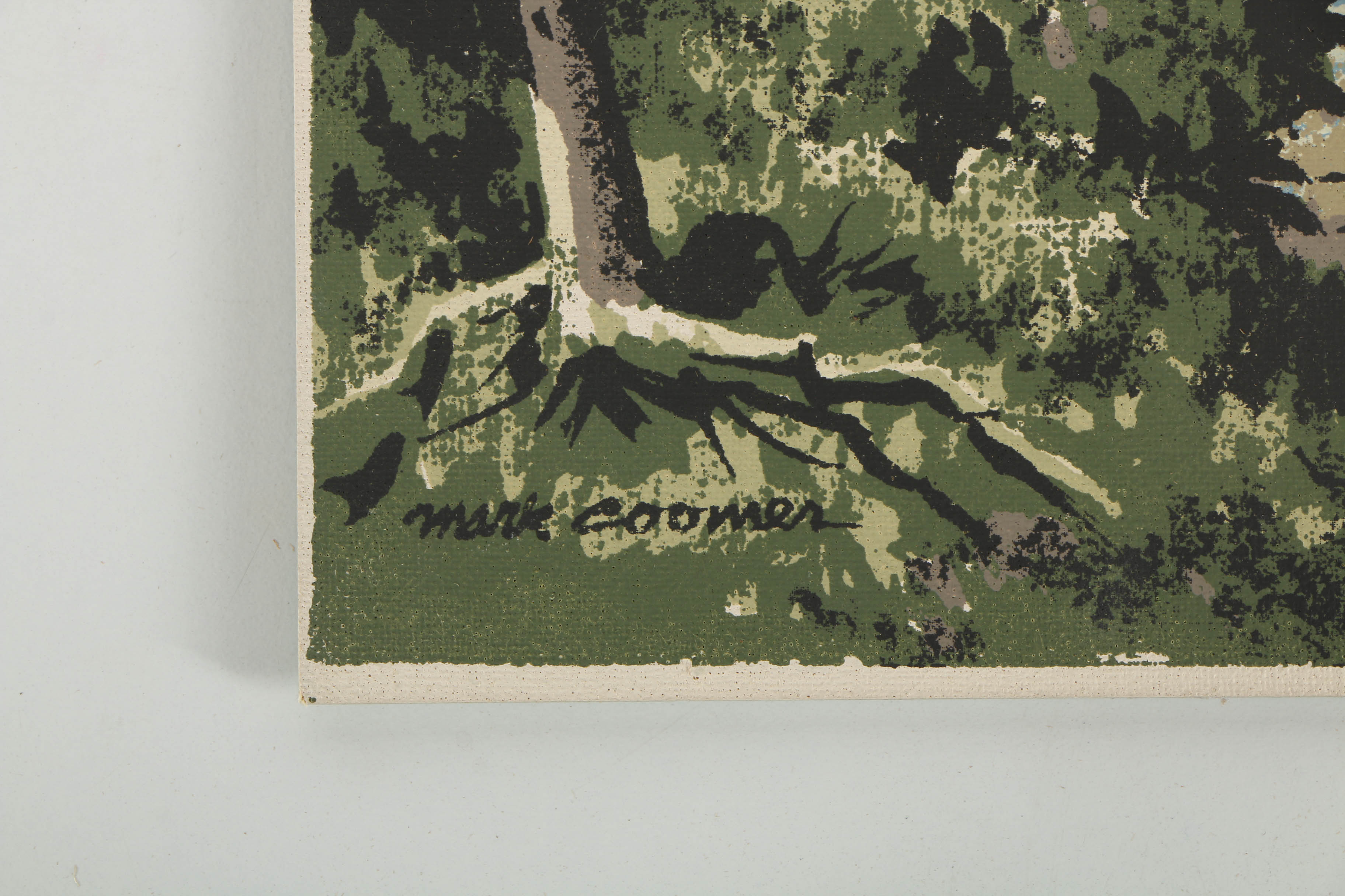 Assortment of Mark Coomer Serigraphs on Boards of Architectural Landscapes