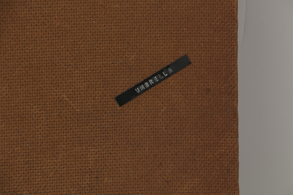 Louise Pershing Oil Painting on Masonite "Umbrella"