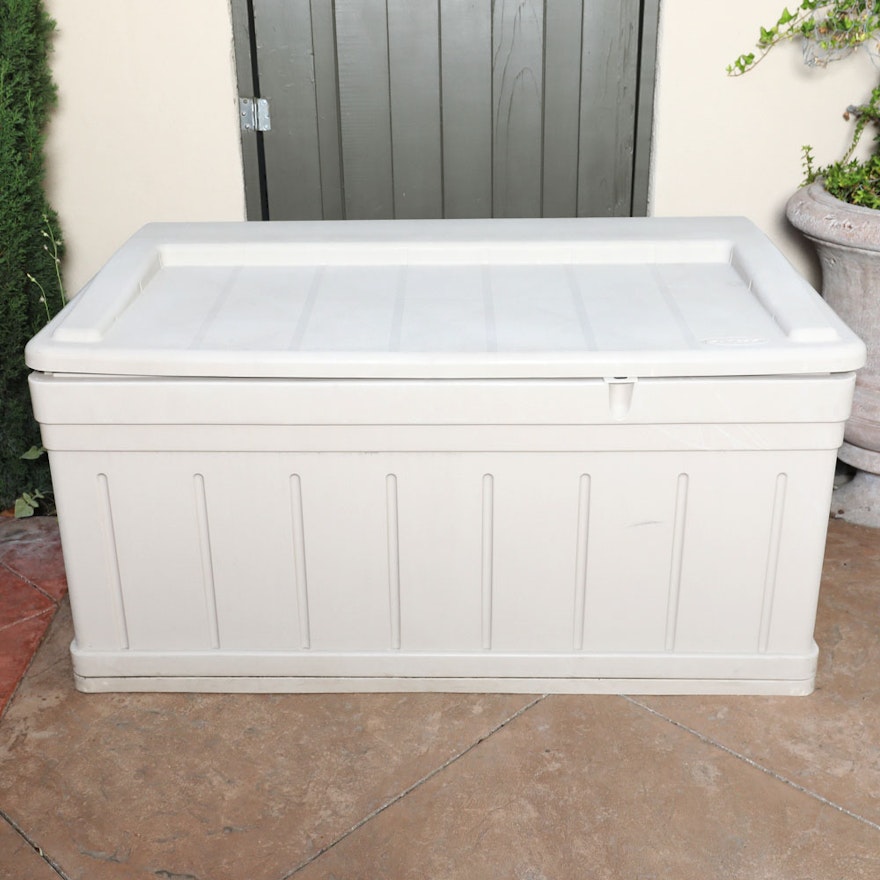 Molded Plastic Patio Storage Container