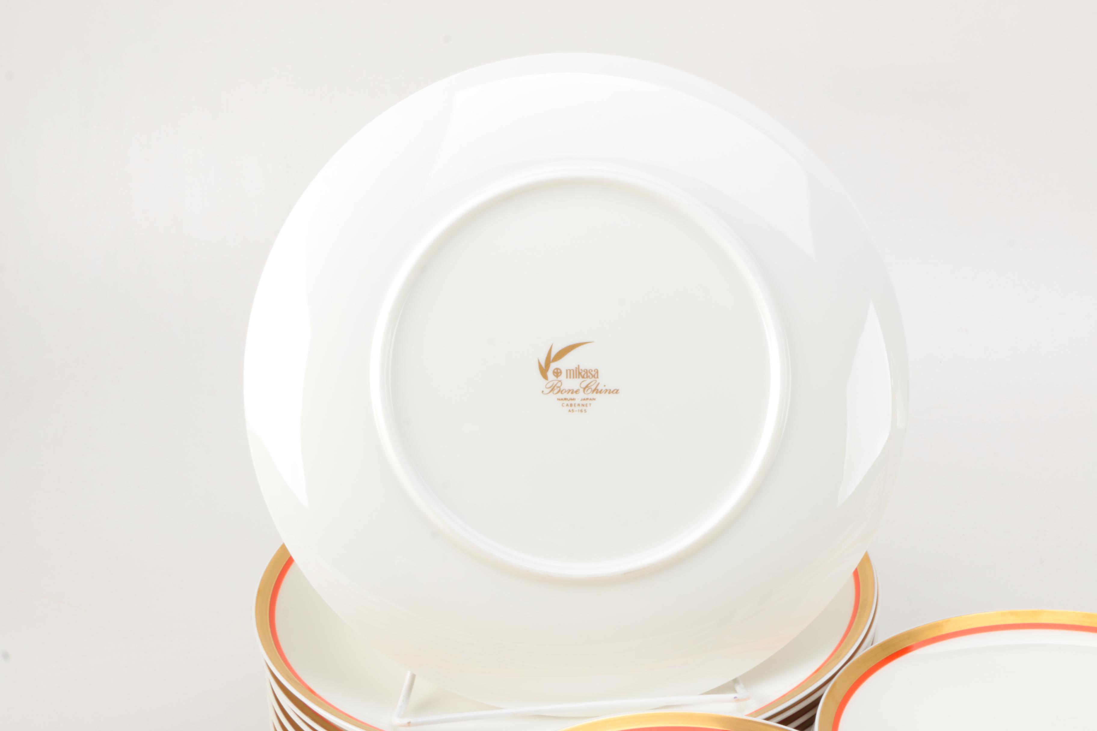 Mikasa "Cabernet" China Set for Twelve