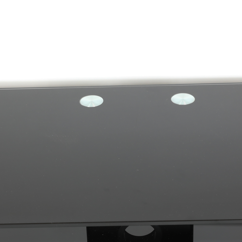 Black Glass and Metal Entertainment Unit