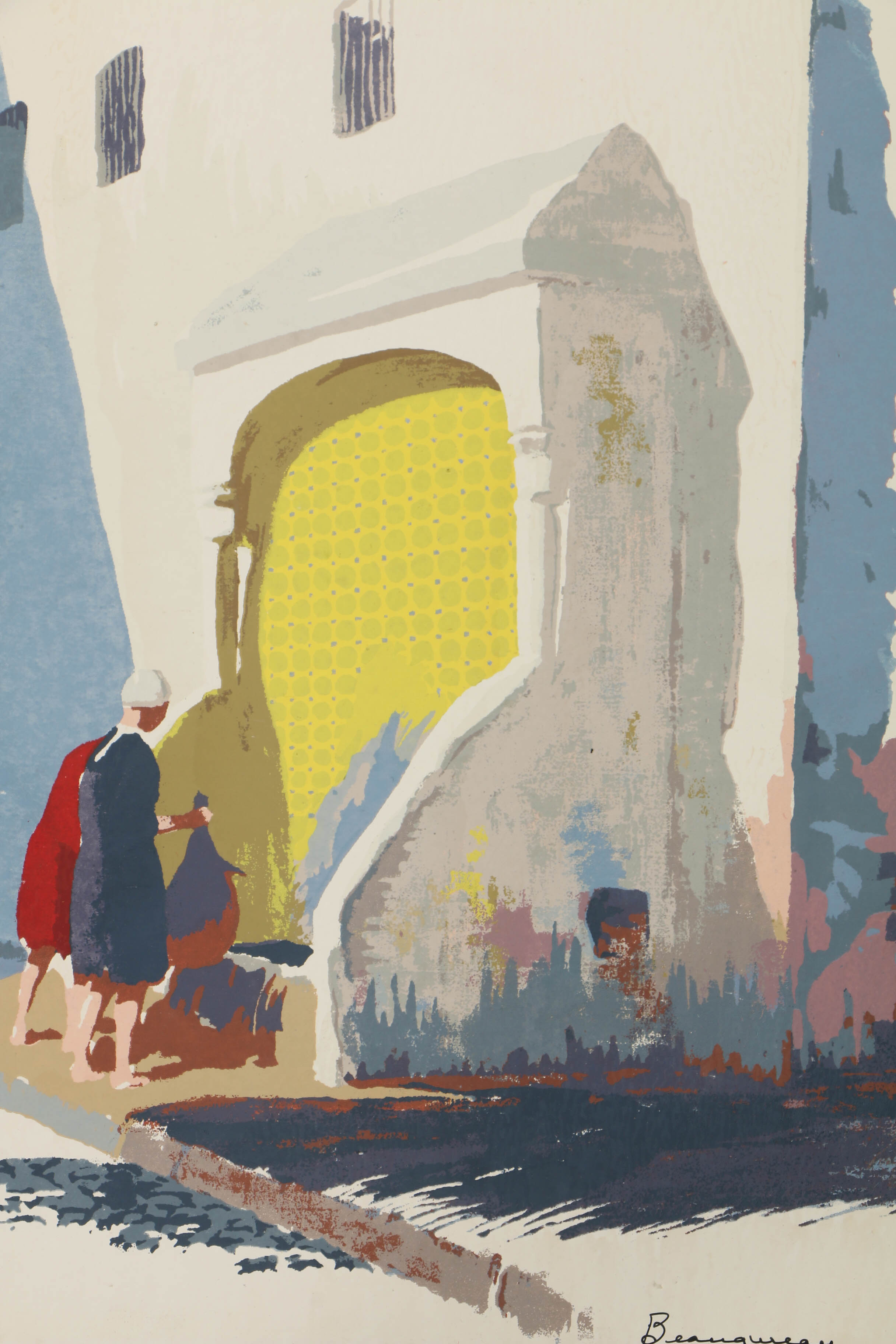 Collection of Serigraphs on Board Including Prints by Mark Commer