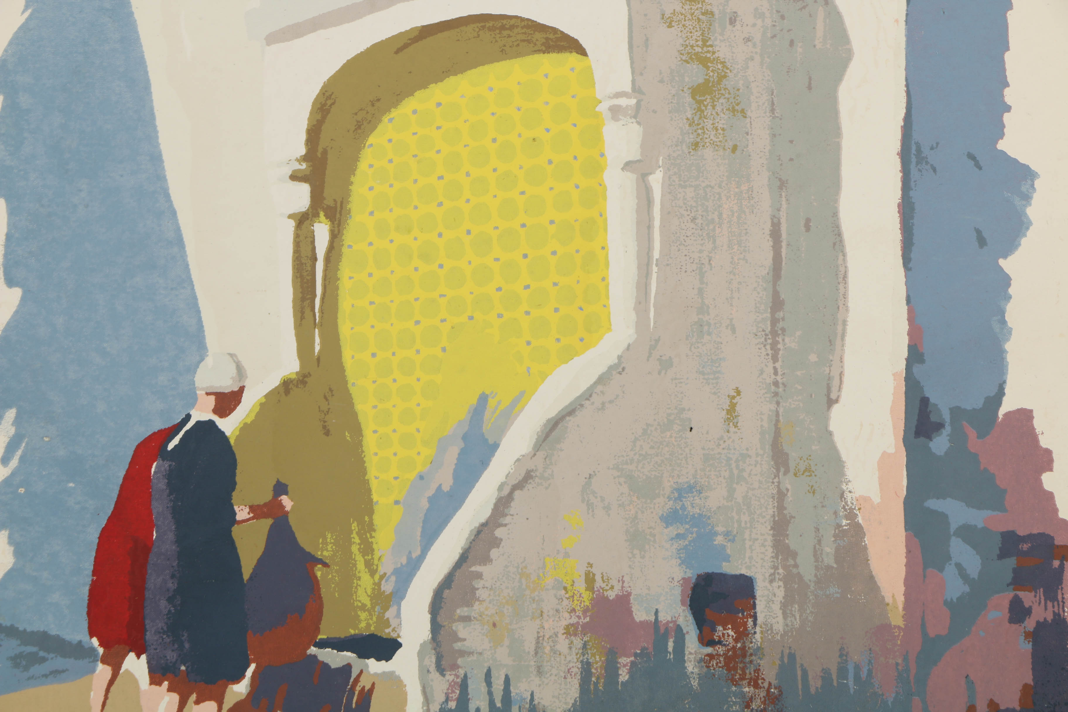 Collection of Serigraphs on Board Including Prints by Mark Commer