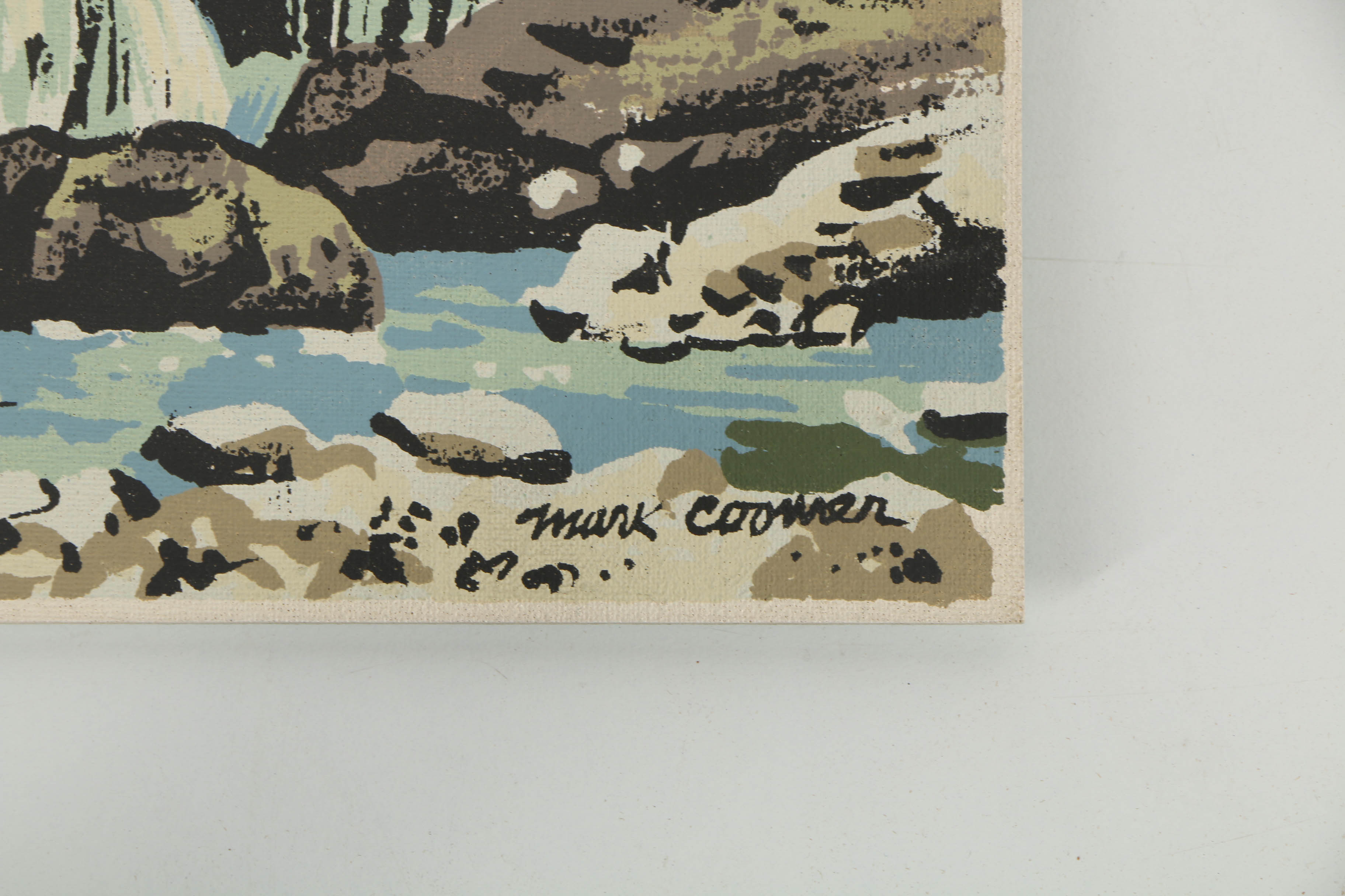 Collection of Serigraphs on Board Including Prints by Mark Commer