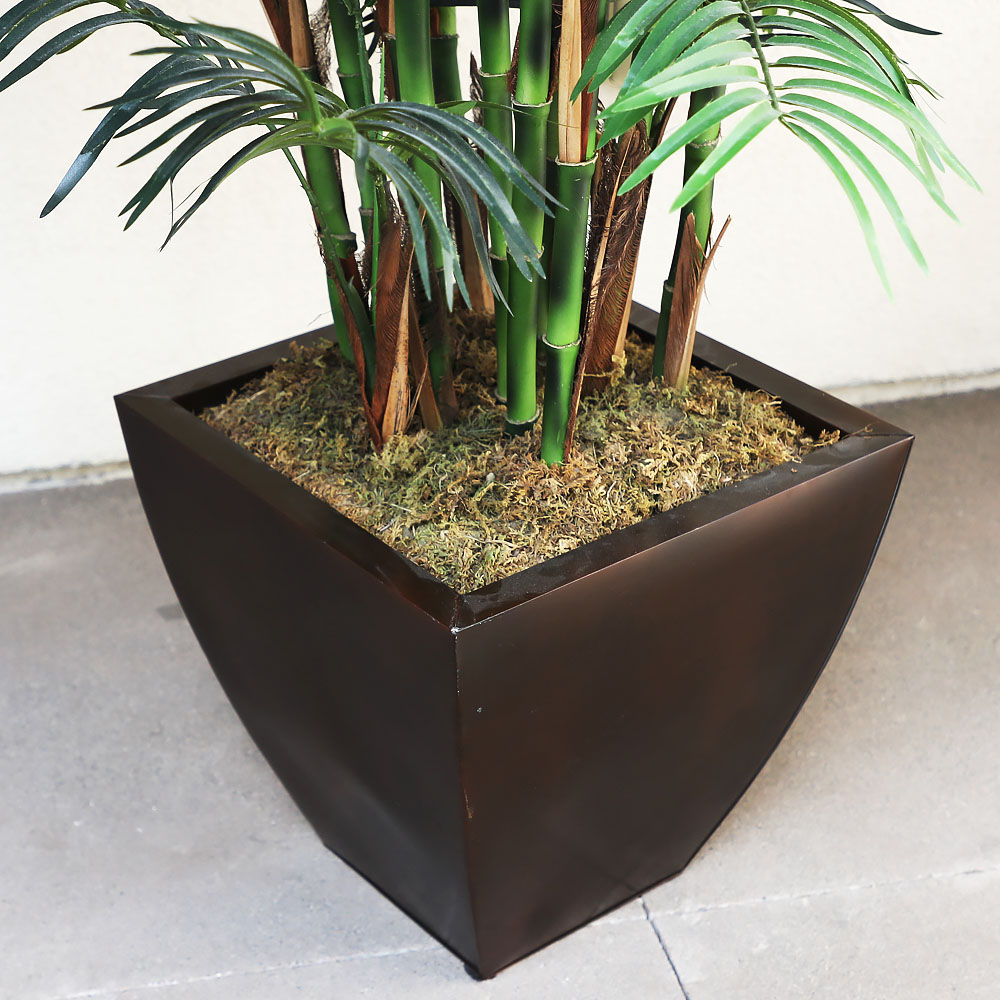 Silk Faux Bamboo Plants with Planter