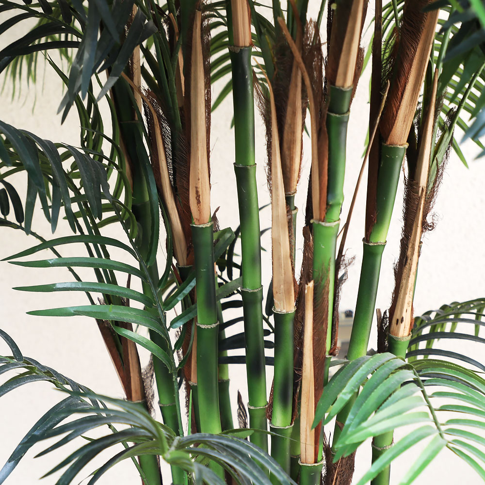 Silk Faux Bamboo Plants with Planter
