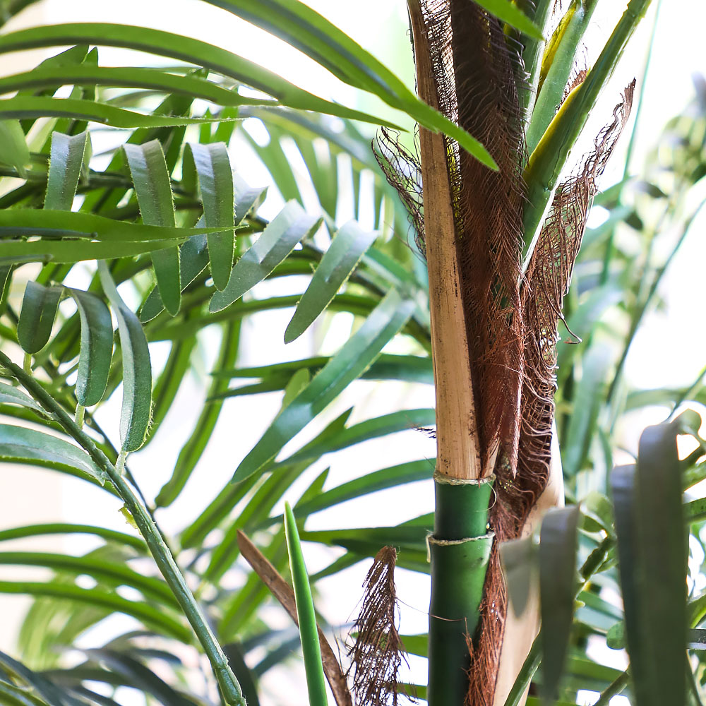 Silk Faux Bamboo Plants with Planter