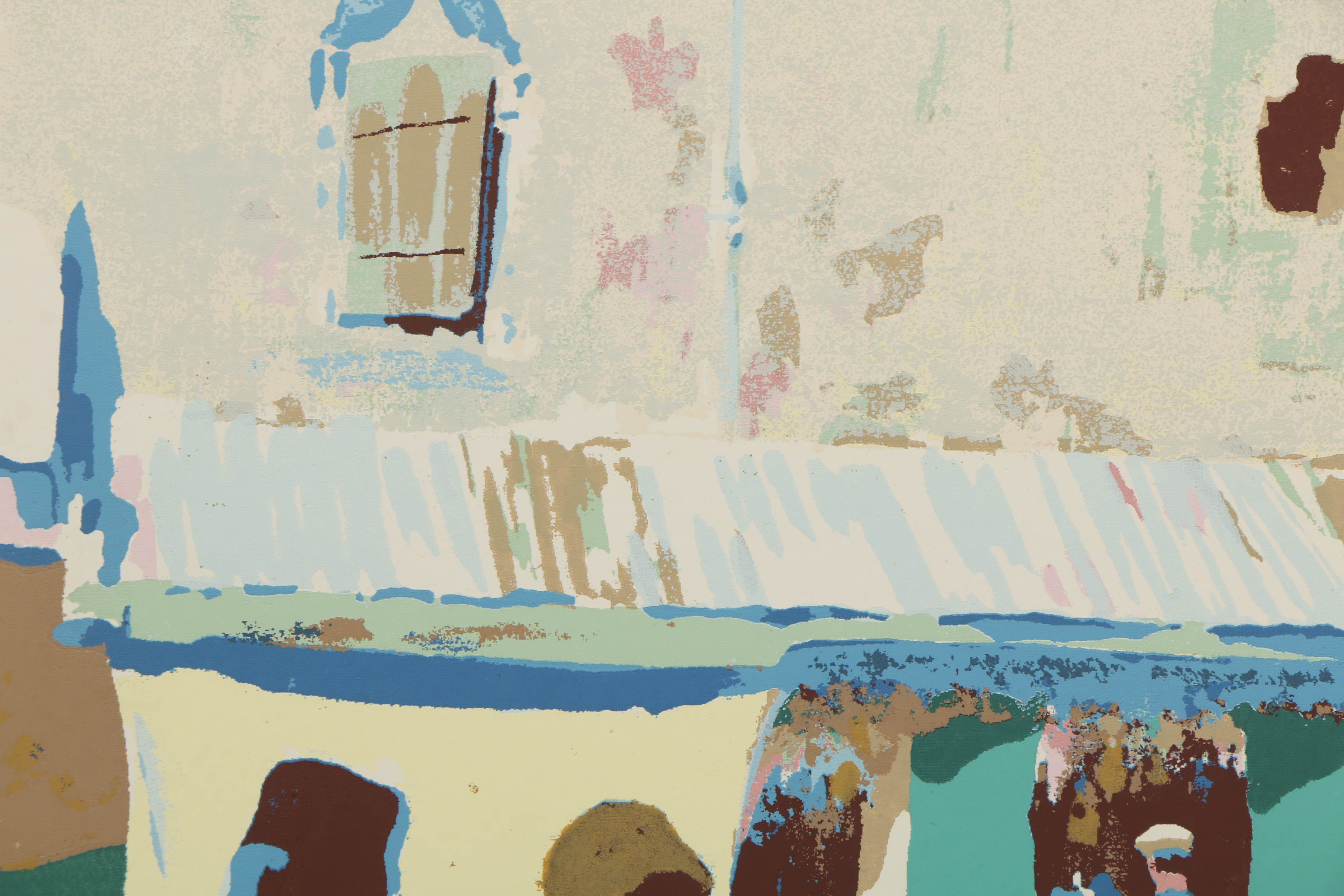 Variety of Francis Beaugureau Serigraphs on Board of Street Scenes