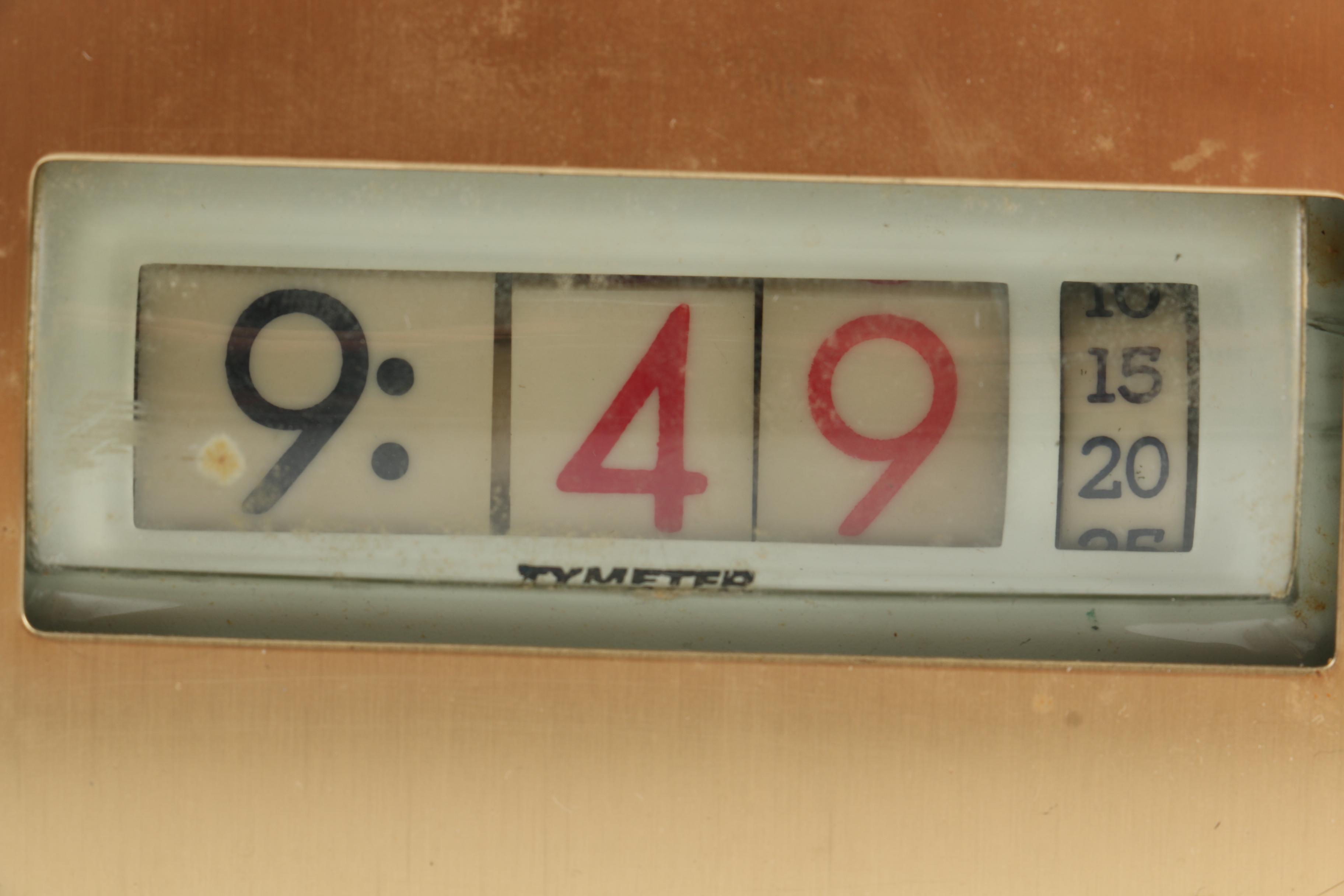 Numechron Tymeter Model 920 Clock