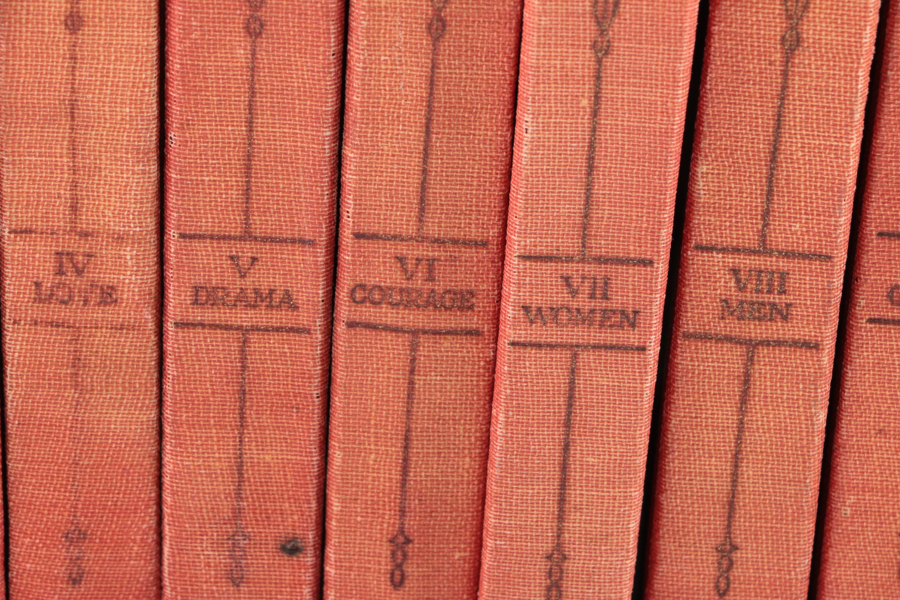 1920s "The World's 100 Best Short Stories" & "50 Best Short Novels" Set