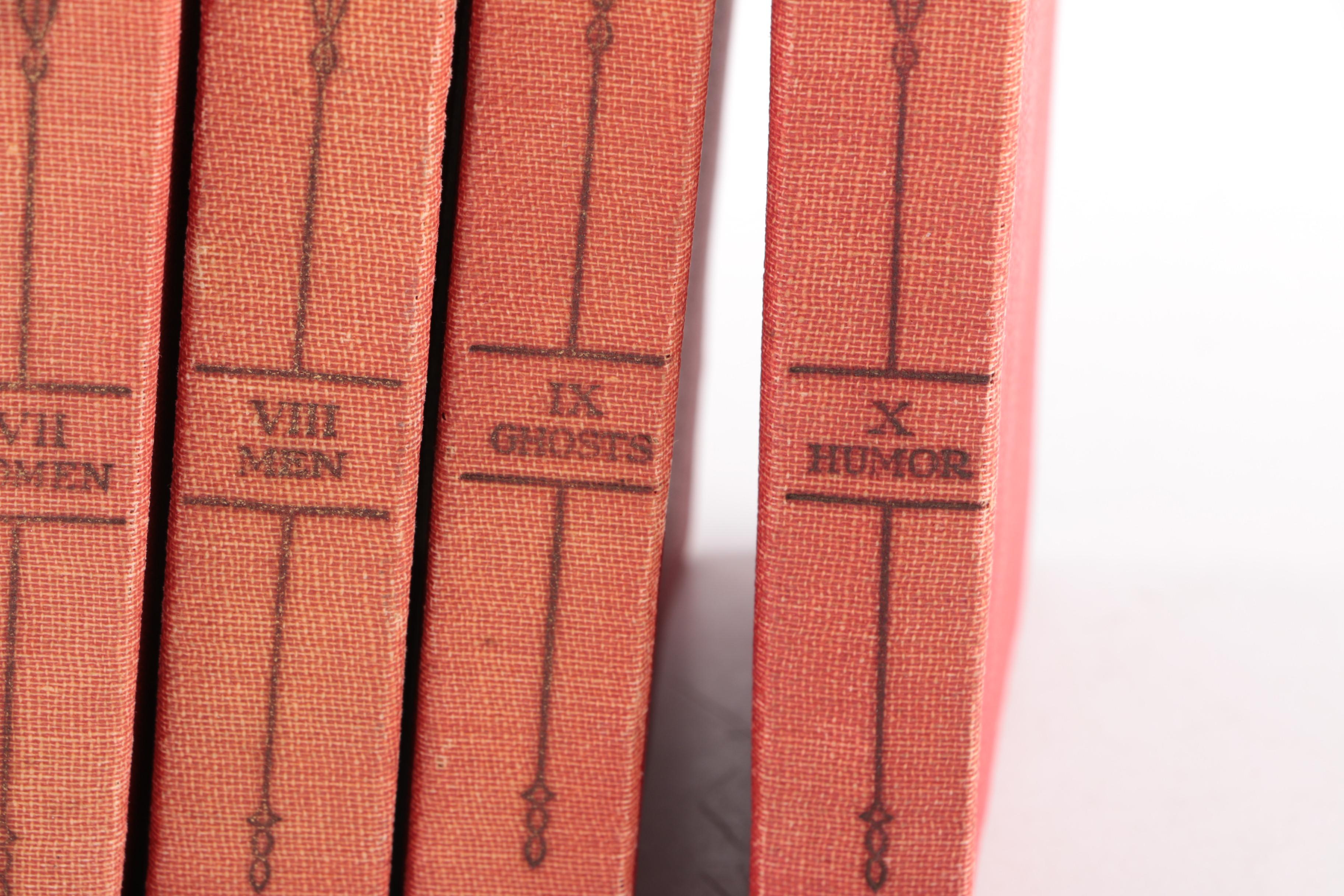 1920s "The World's 100 Best Short Stories" & "50 Best Short Novels" Set