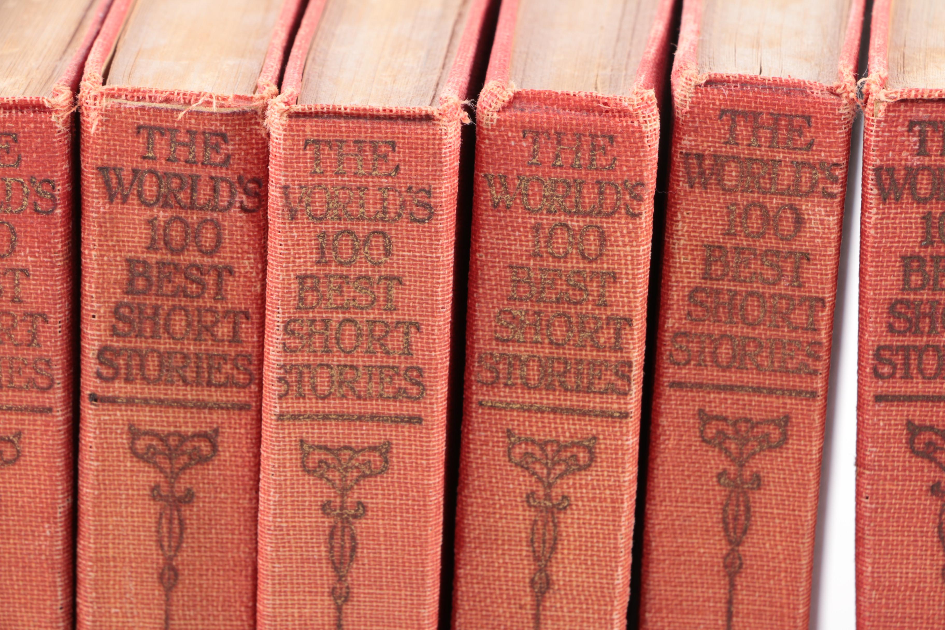 1920s "The World's 100 Best Short Stories" & "50 Best Short Novels" Set