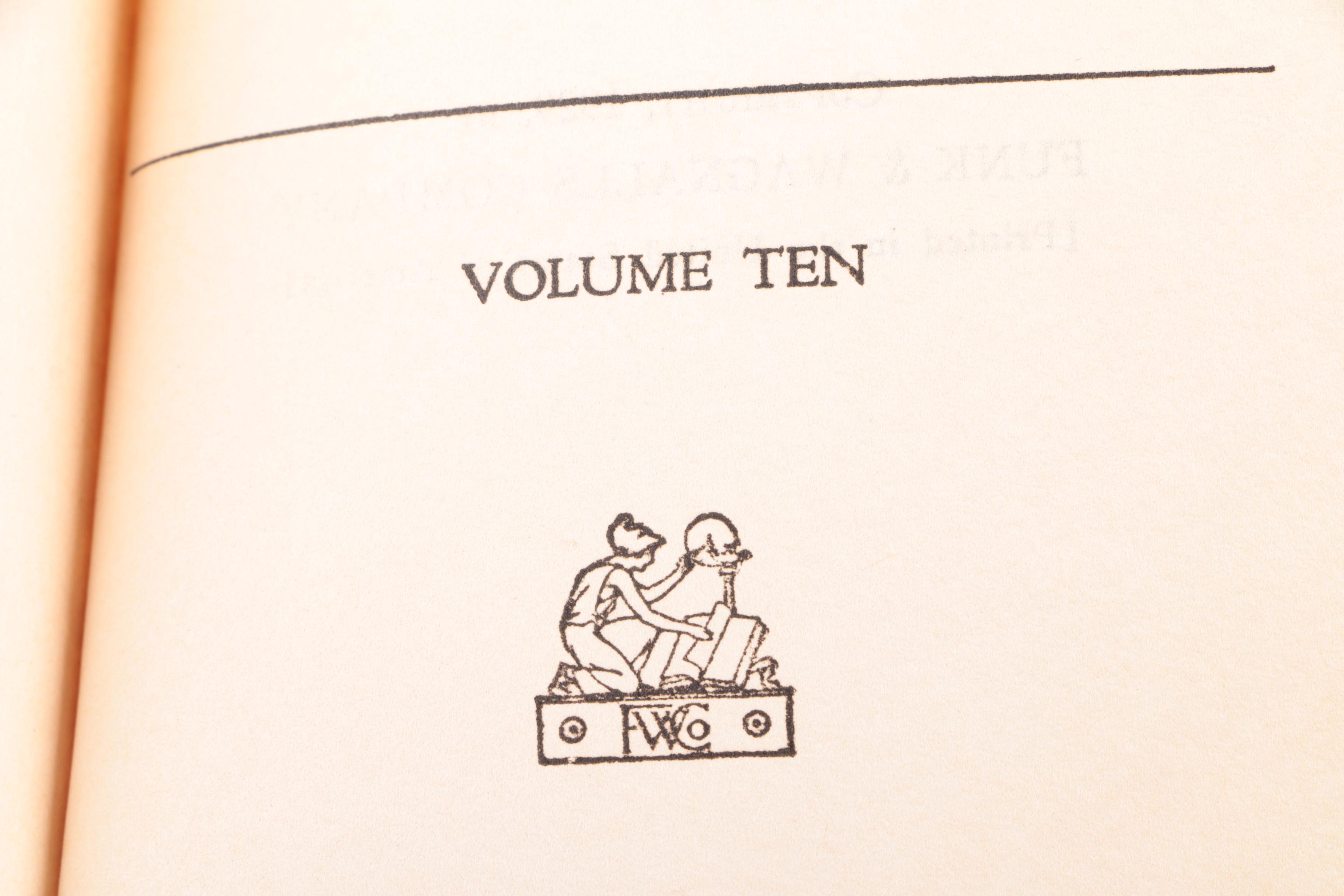 1920s "The World's 100 Best Short Stories" & "50 Best Short Novels" Set