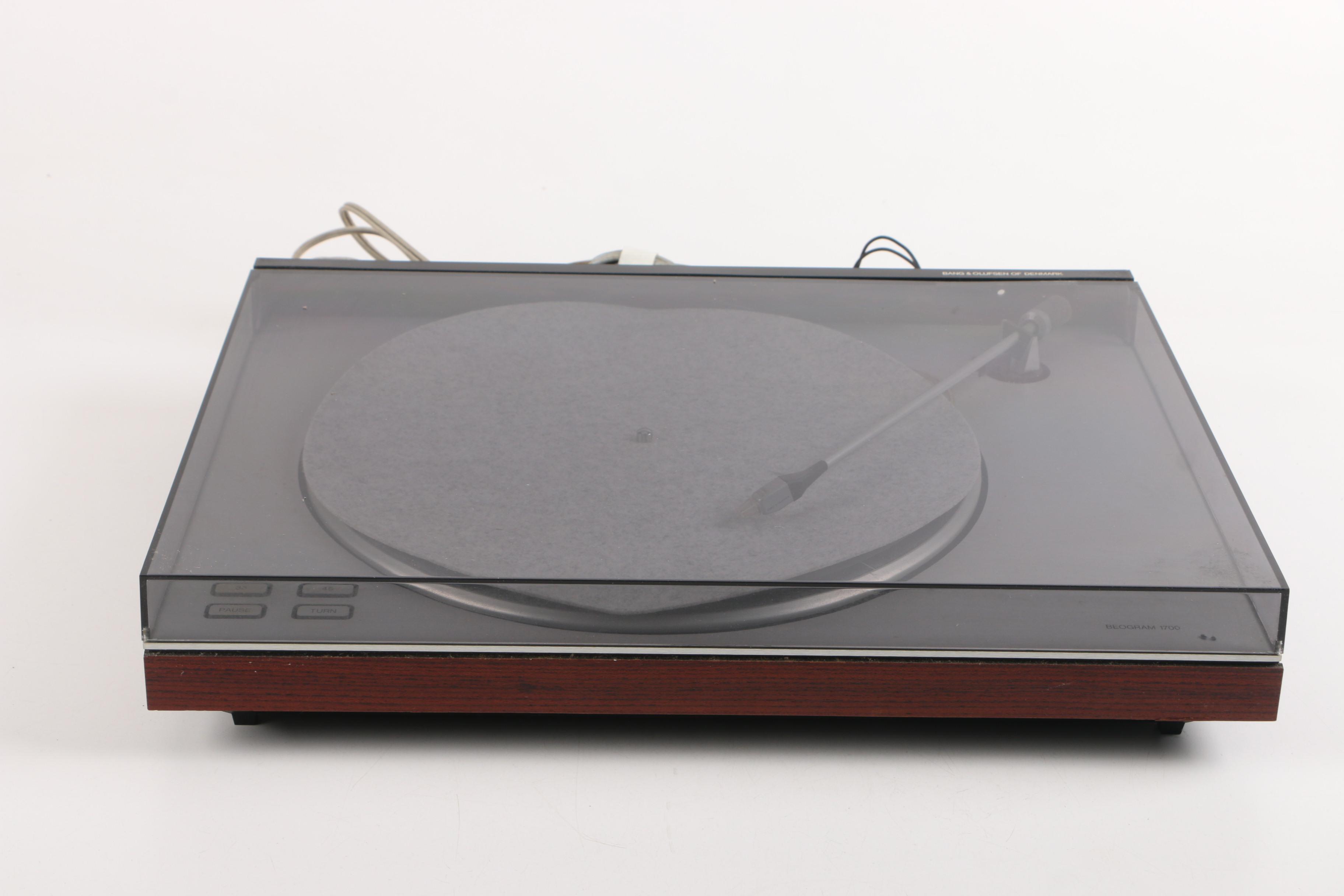 Bang & Olufsen of Denmark Turntable