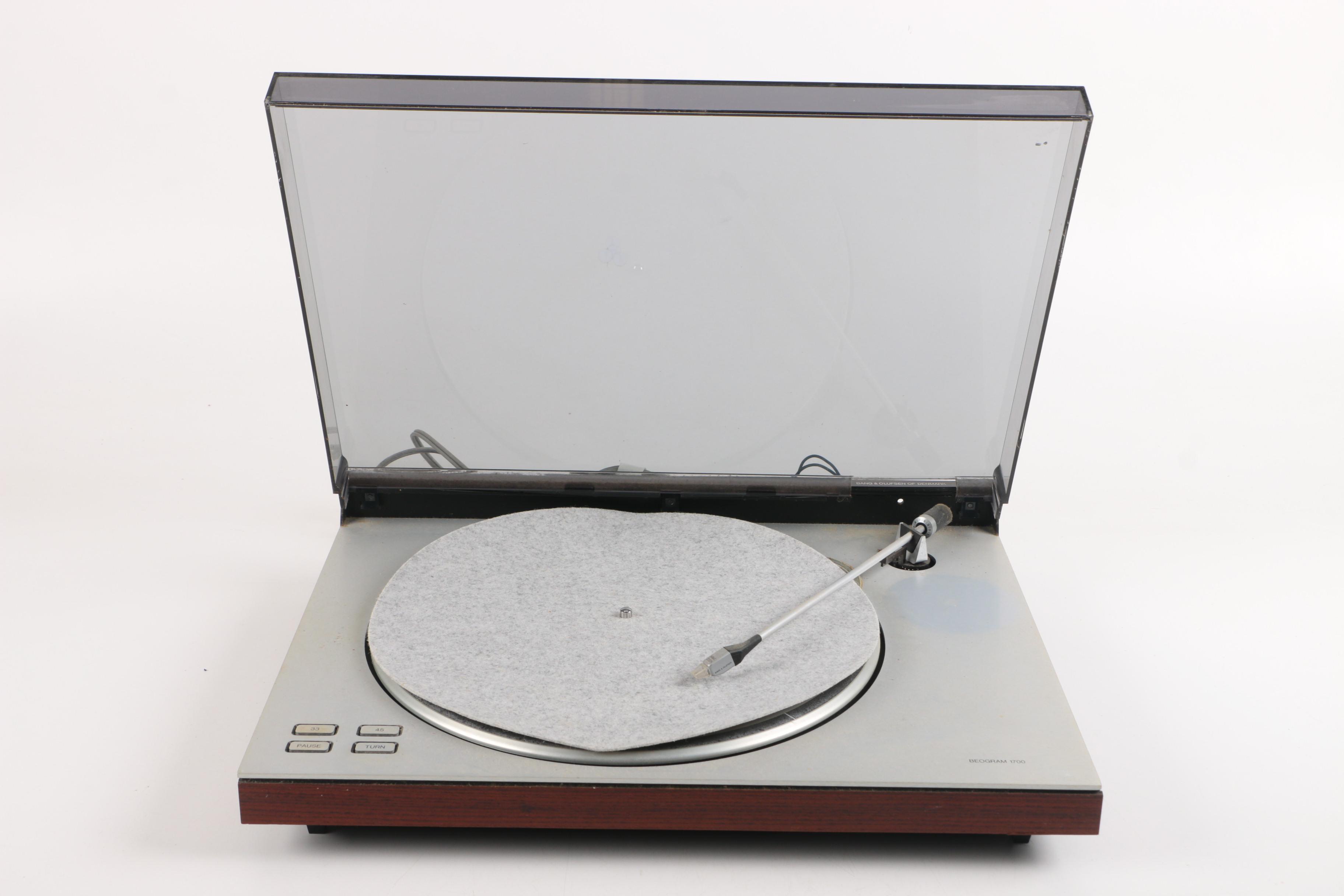 Bang & Olufsen of Denmark Turntable