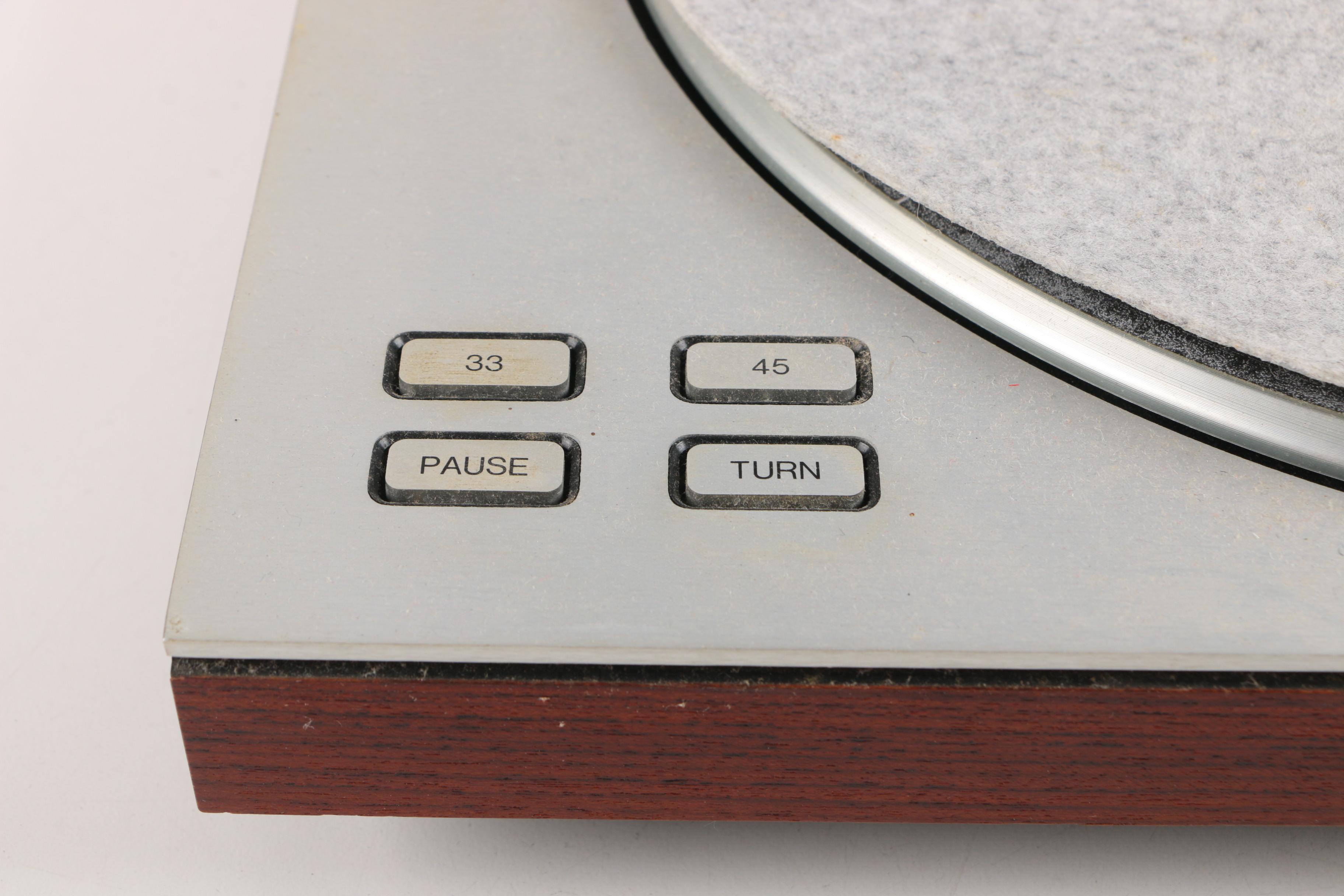 Bang & Olufsen of Denmark Turntable