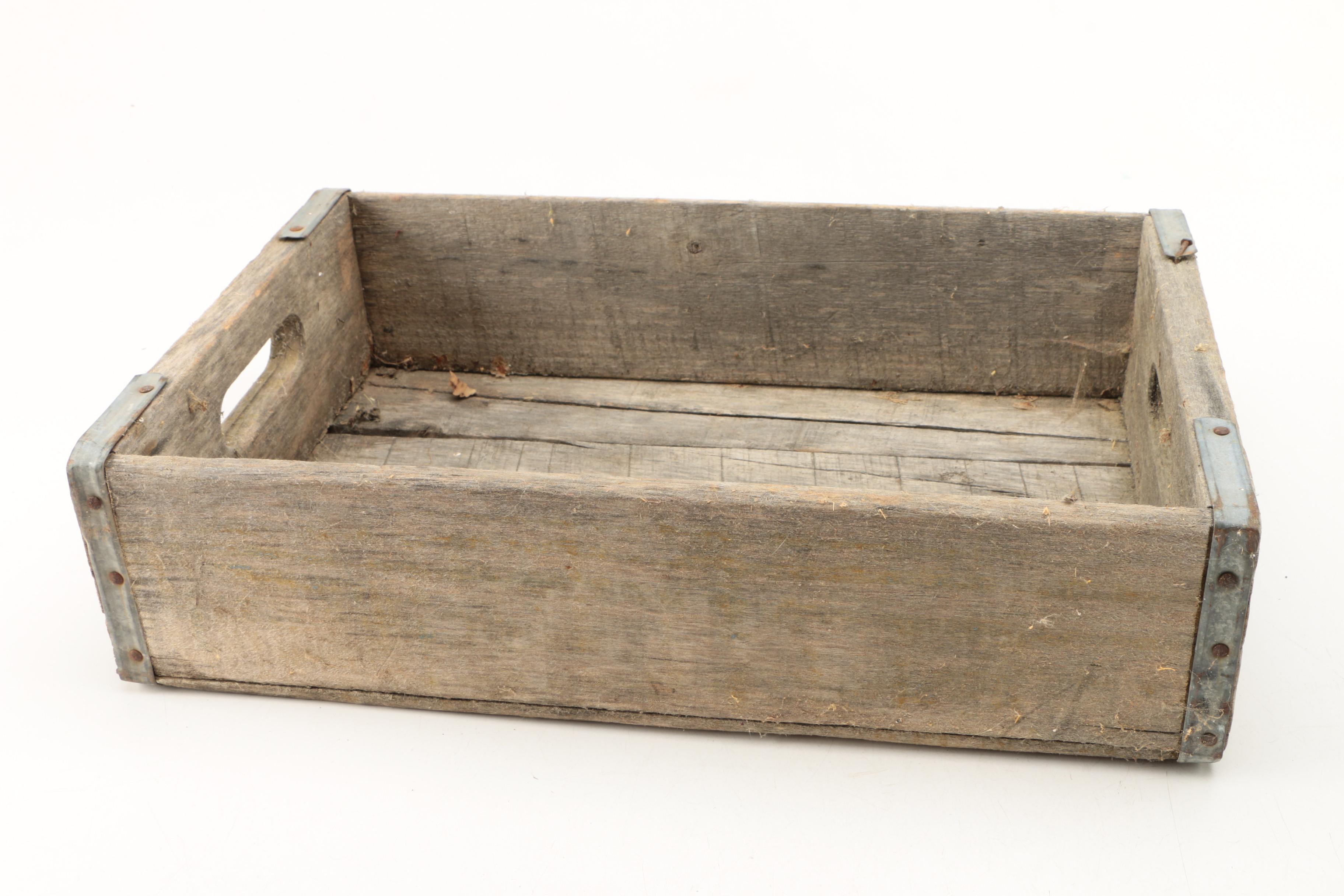 Vintage Coca-Cola and Pepsi Crates