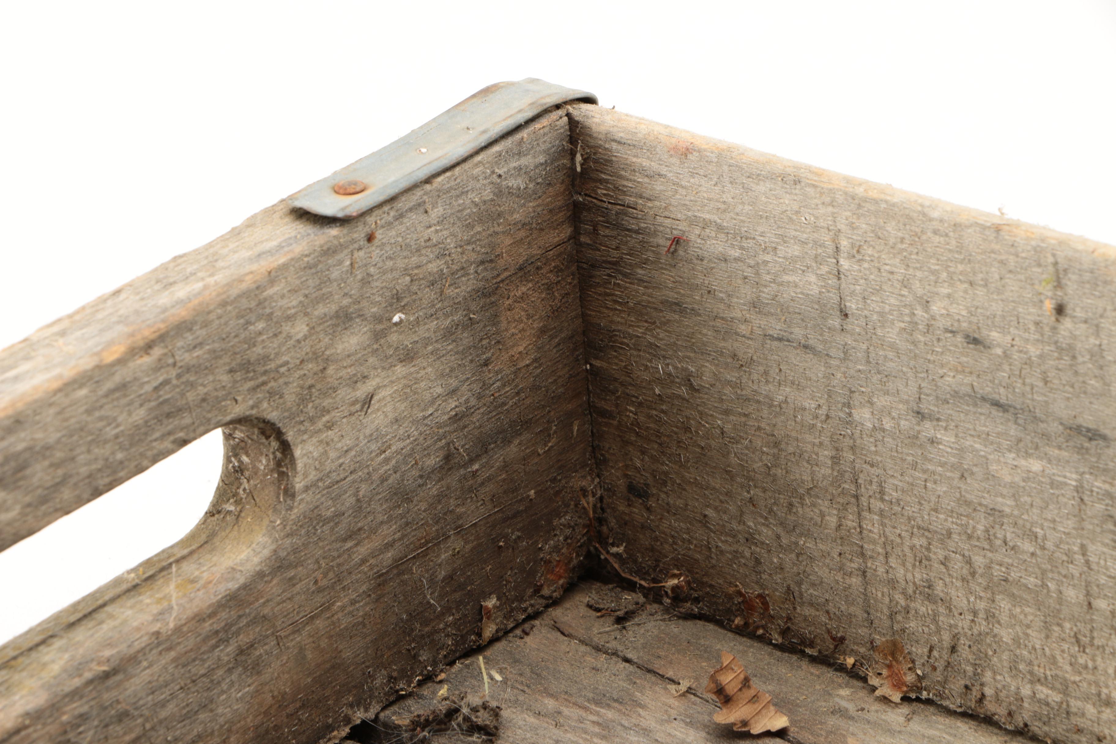 Vintage Coca-Cola and Pepsi Crates