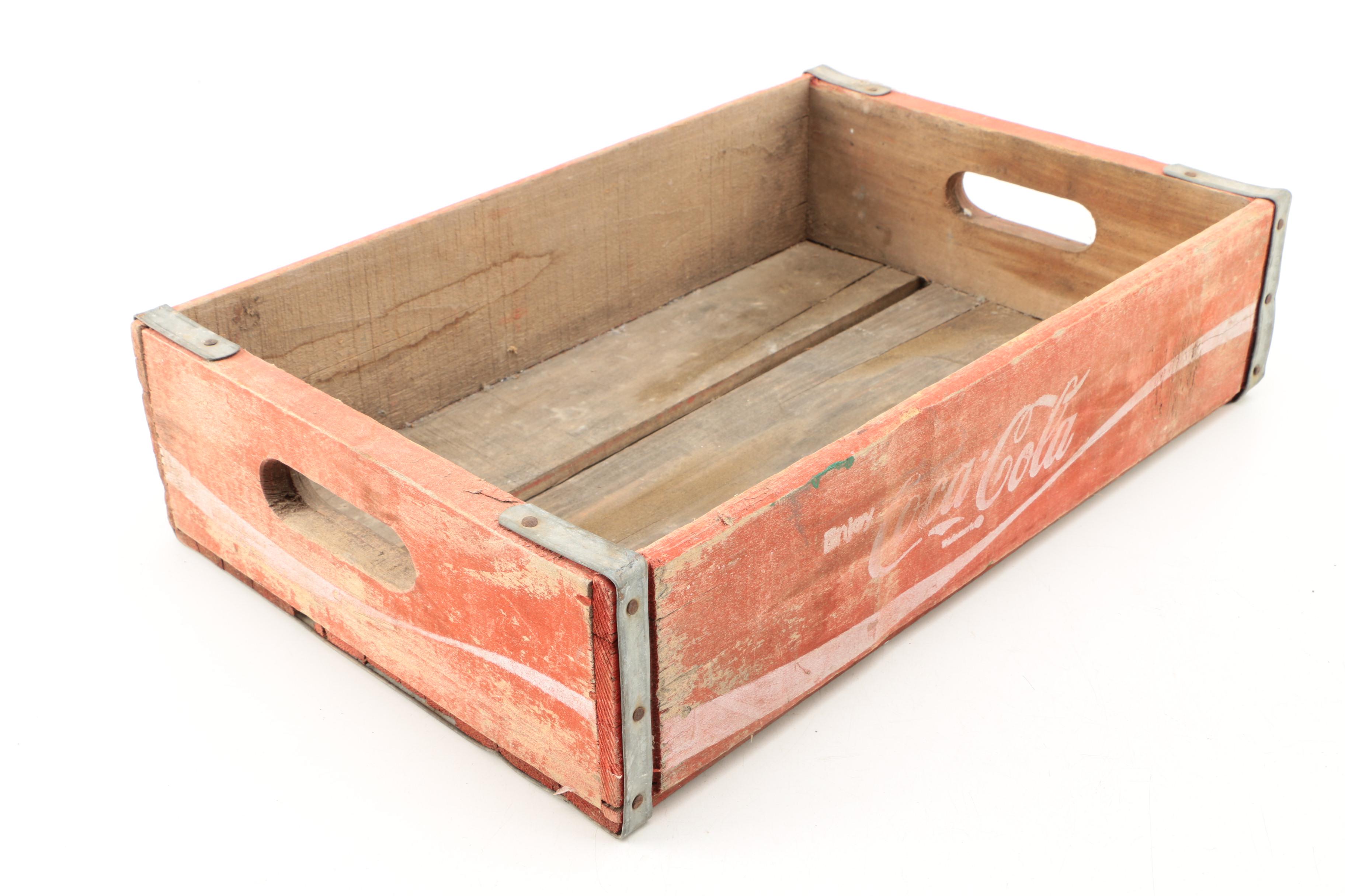 Vintage Coca-Cola and Pepsi Crates