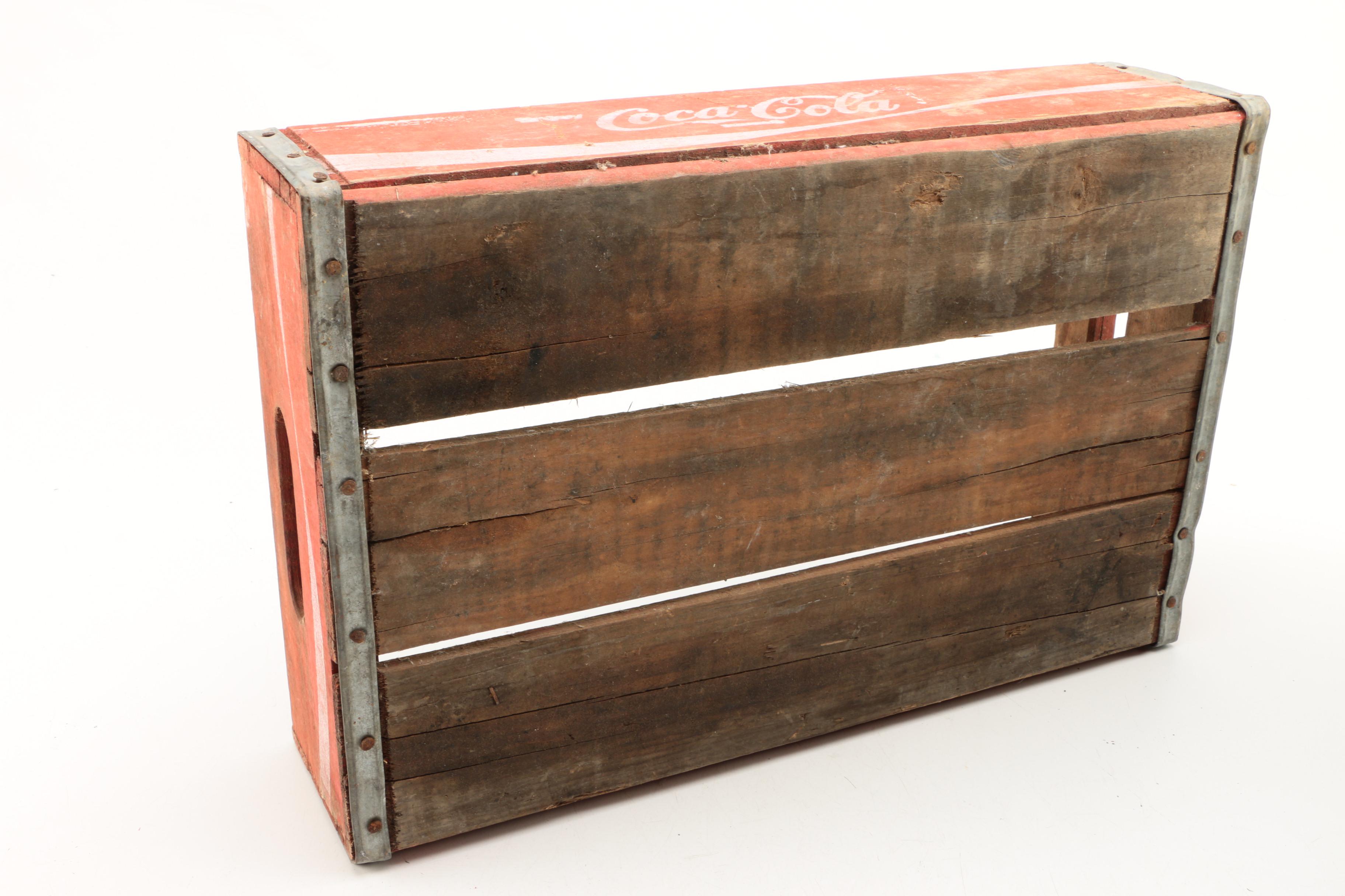 Vintage Coca-Cola and Pepsi Crates