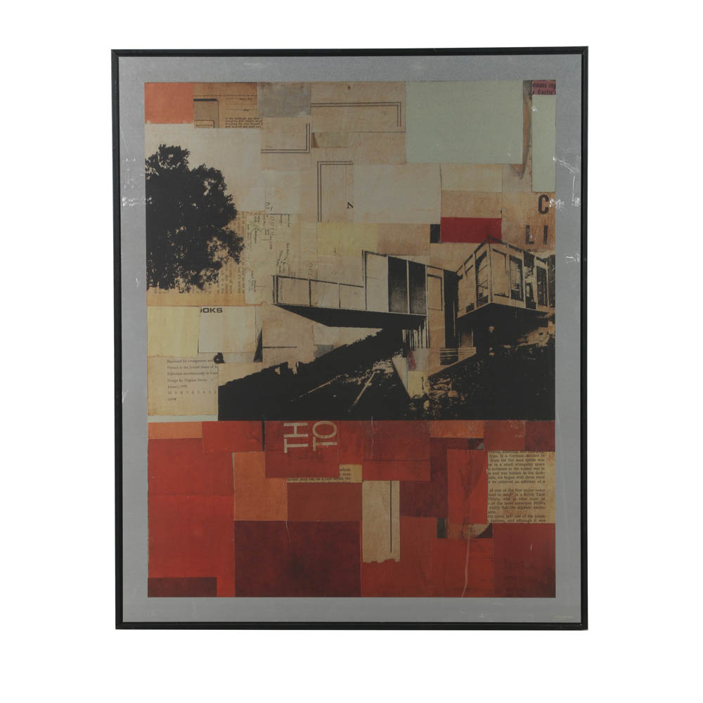 Reproduction Print on Metal After M. Drake's "Sustainable Living II"