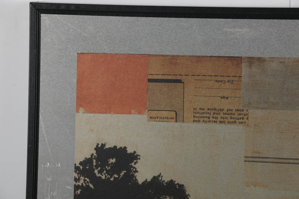 Reproduction Print on Metal After M. Drake's "Sustainable Living II"