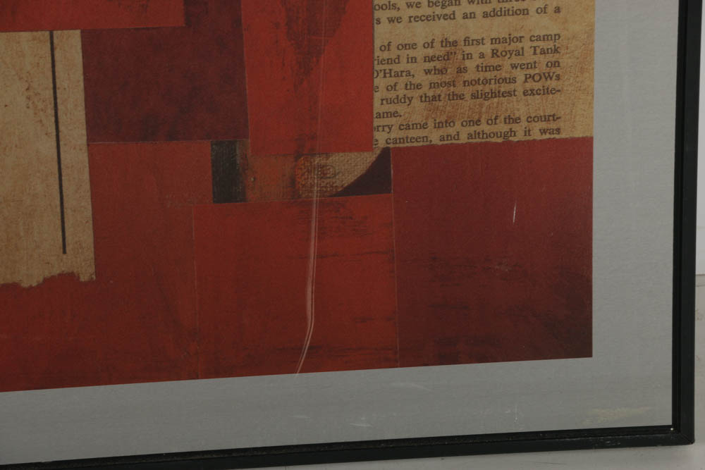 Reproduction Print on Metal After M. Drake's "Sustainable Living II"