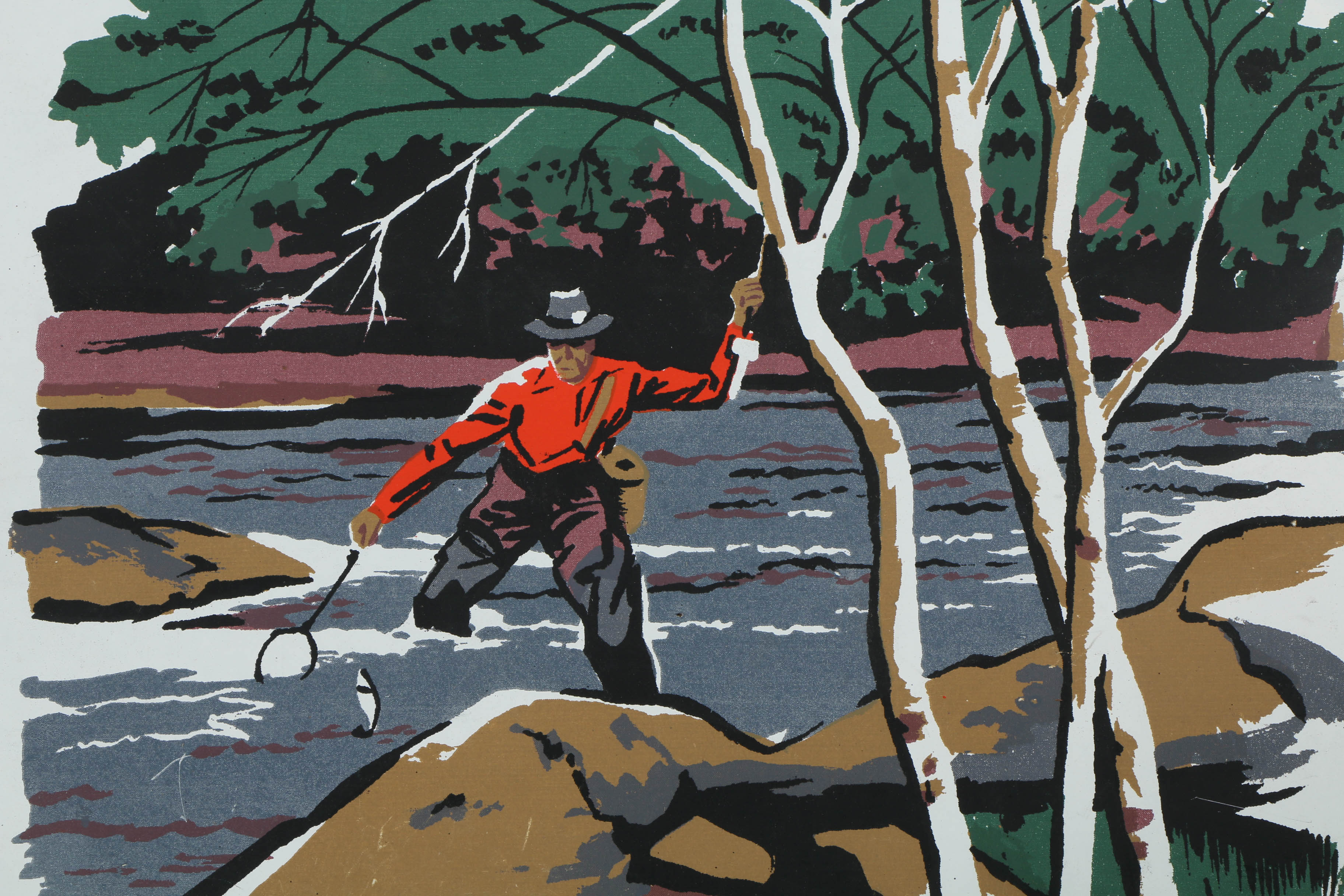 Collection of Mark Coomer Serigraphs on Boards of Genre Scenes