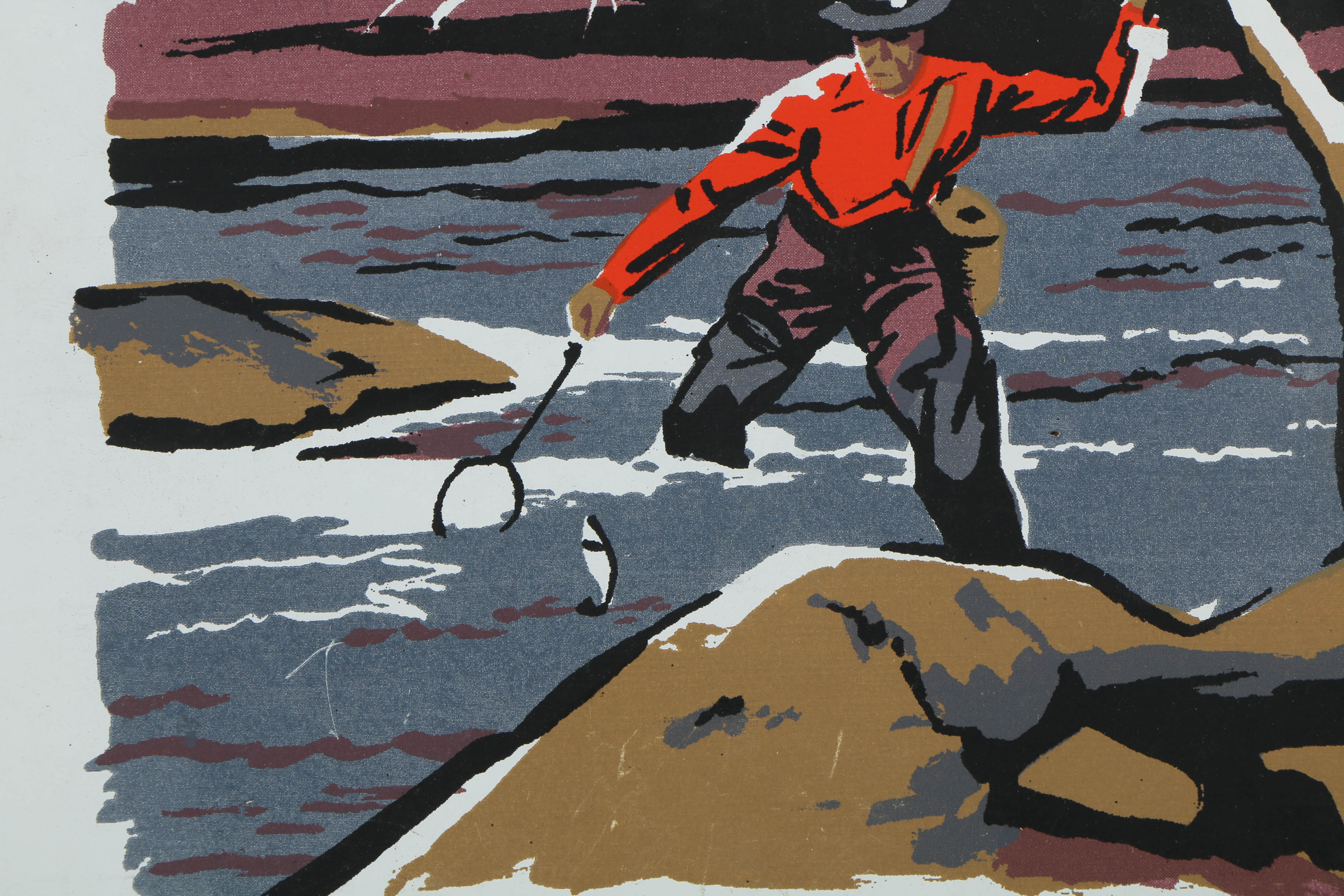 Collection of Mark Coomer Serigraphs on Boards of Genre Scenes