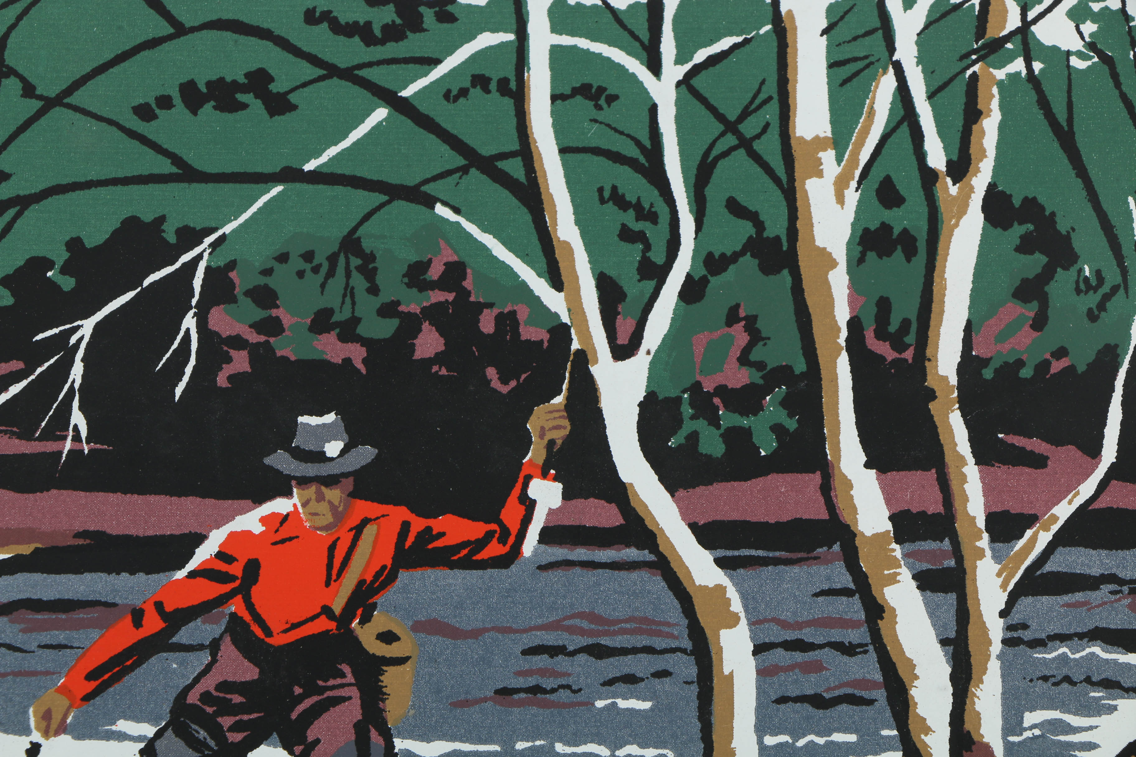 Collection of Mark Coomer Serigraphs on Boards of Genre Scenes