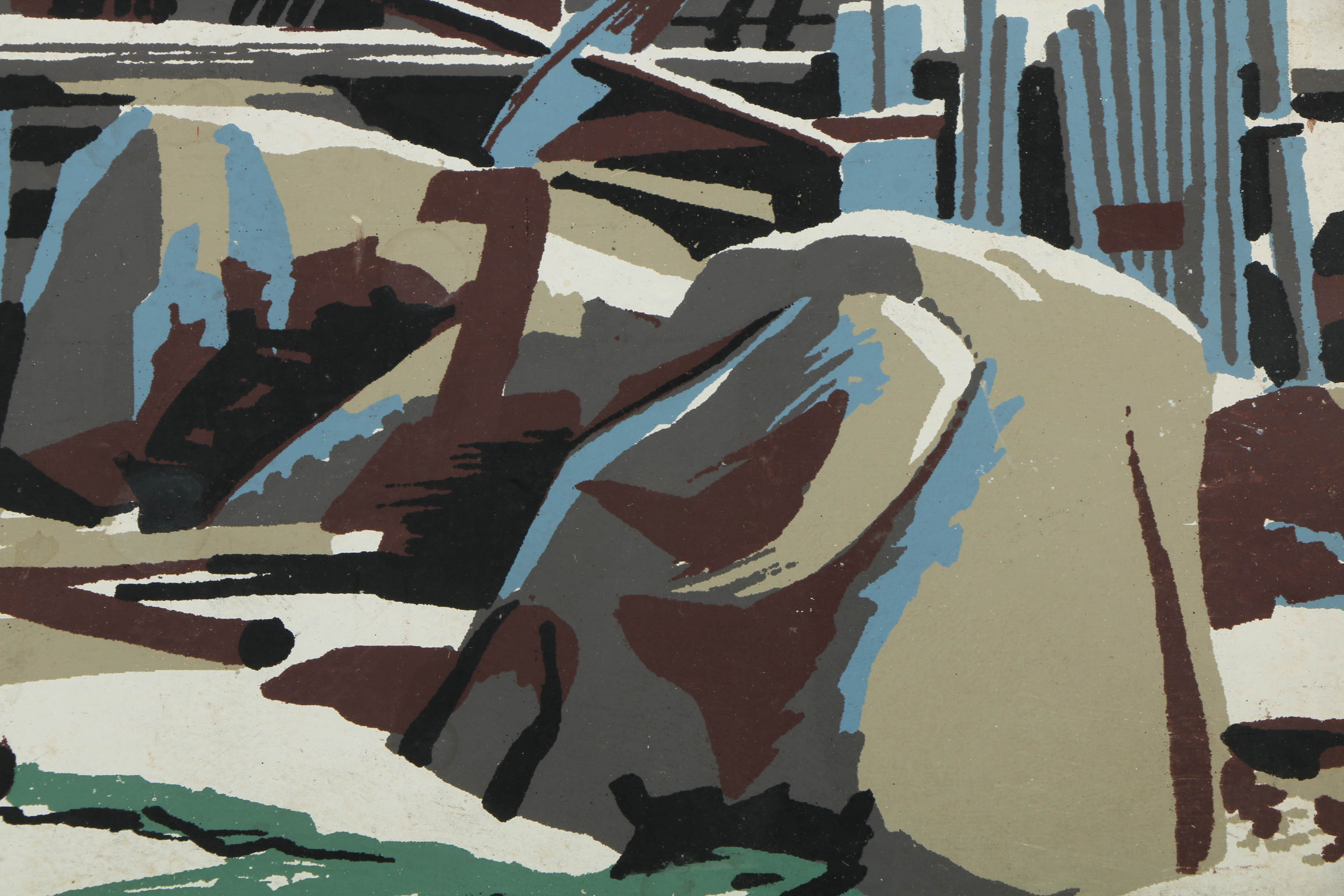 Collection of Mark Coomer Serigraphs on Boards of Genre Scenes