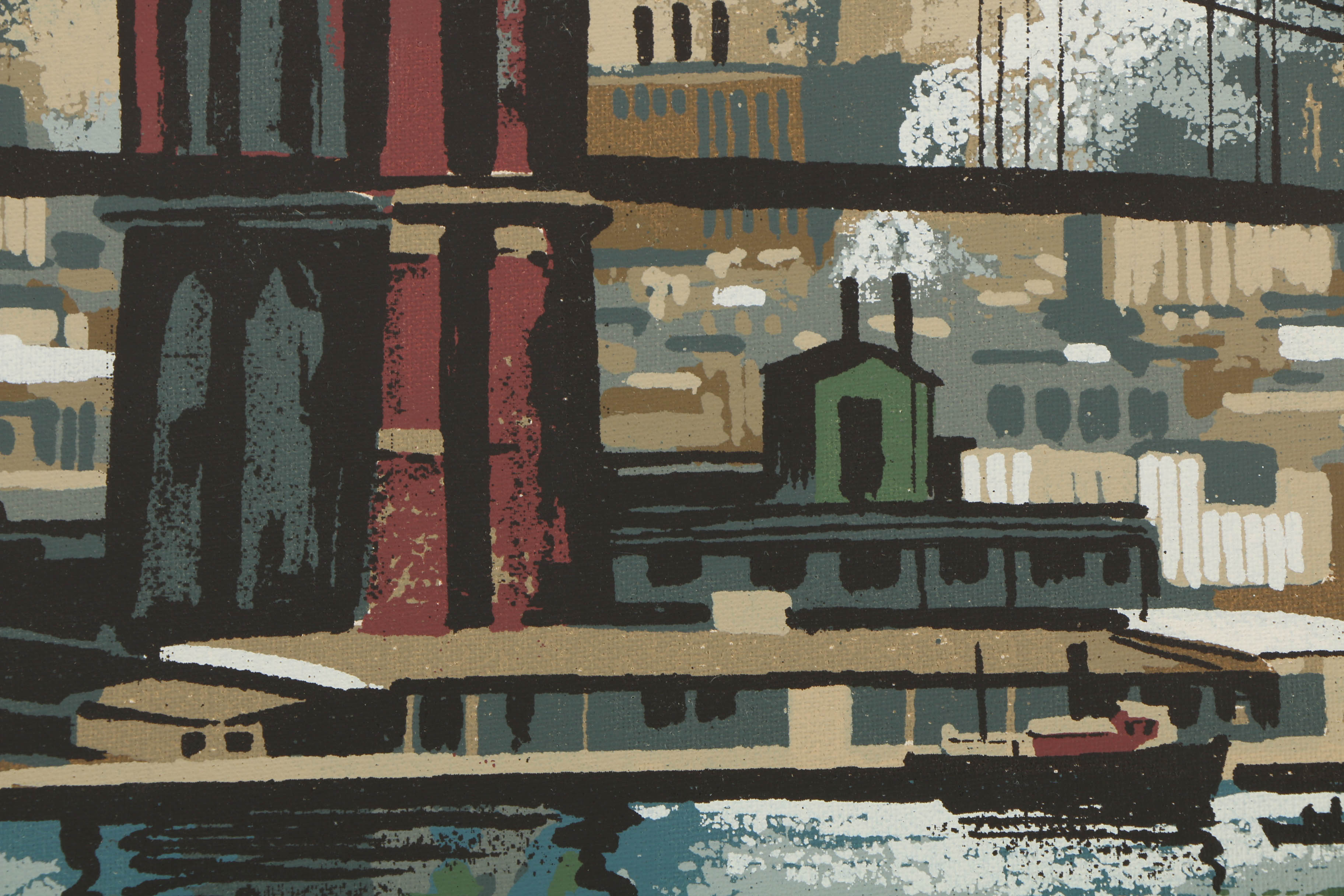 Collection of Mark Coomer Serigraphs on Boards of Genre Scenes