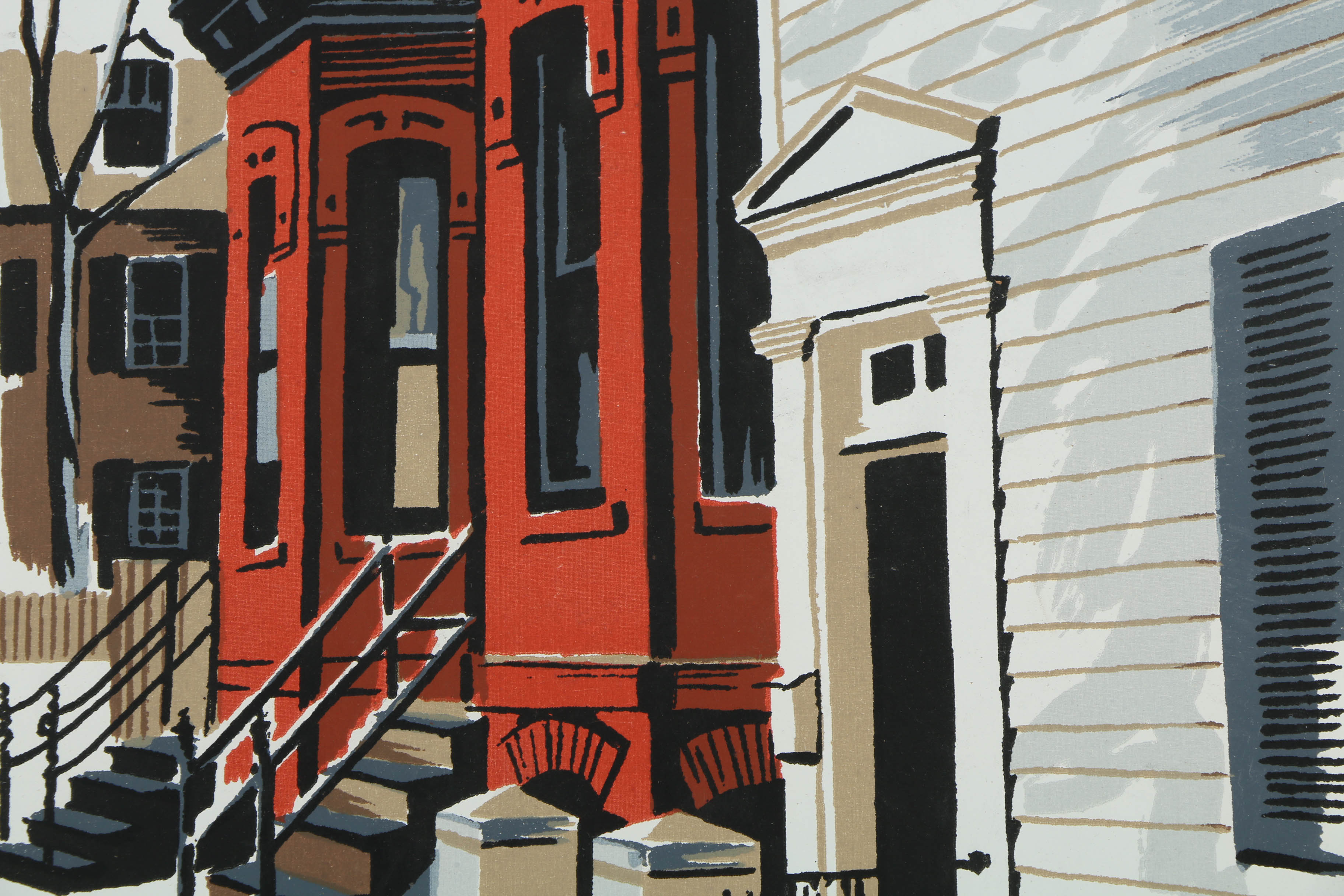 Collection of Mark Coomer Serigraphs on Boards of Street Scenes