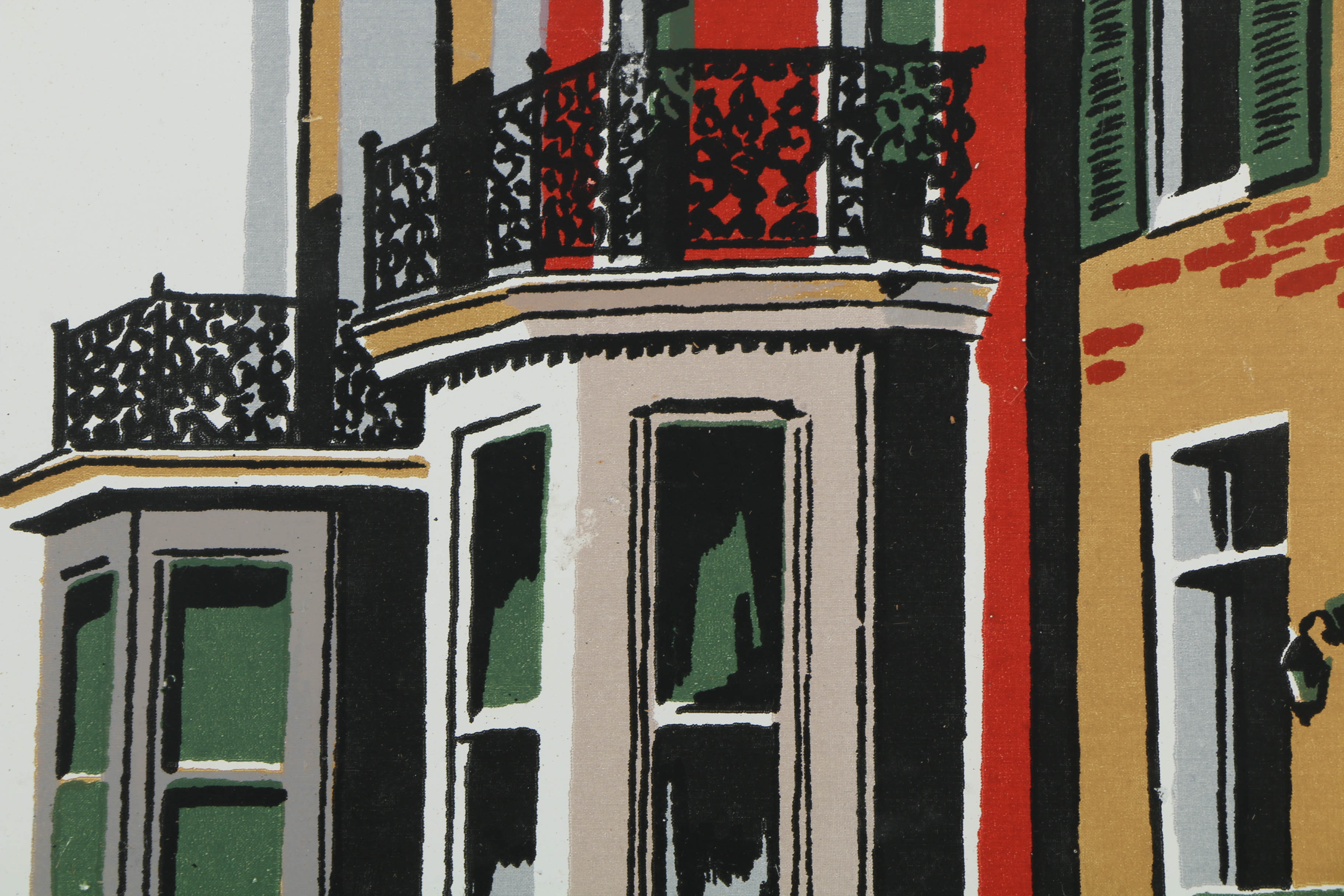 Collection of Mark Coomer Serigraphs on Boards of Street Scenes