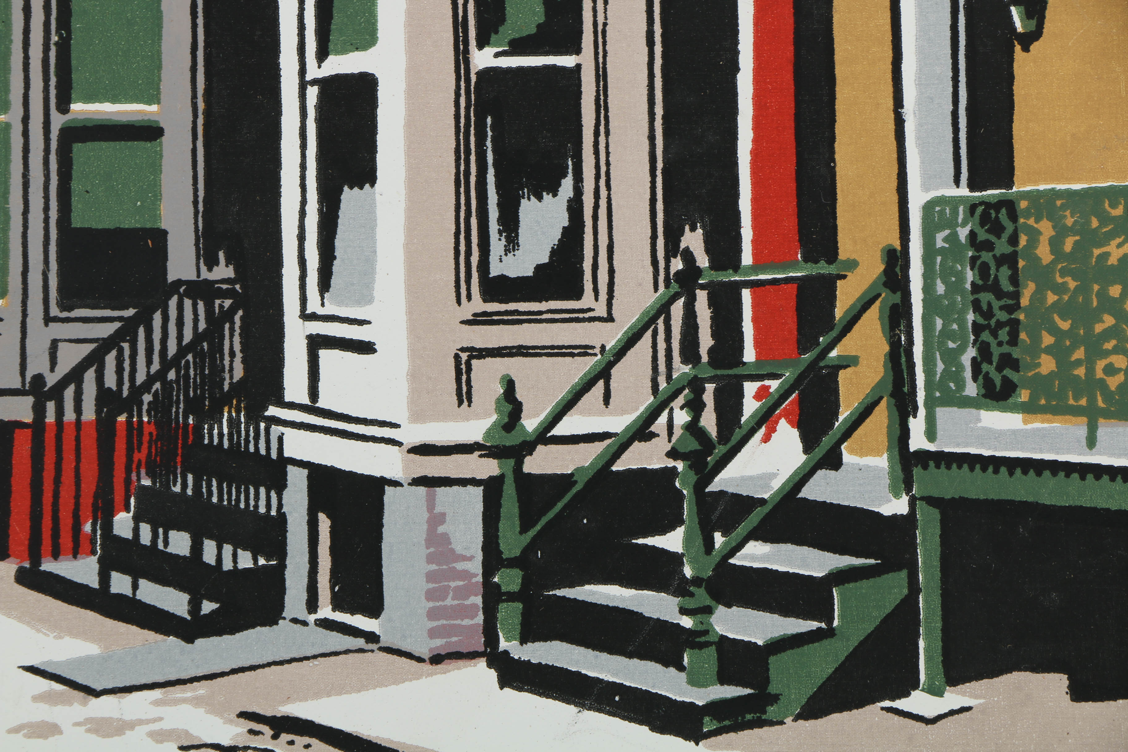 Collection of Mark Coomer Serigraphs on Boards of Street Scenes