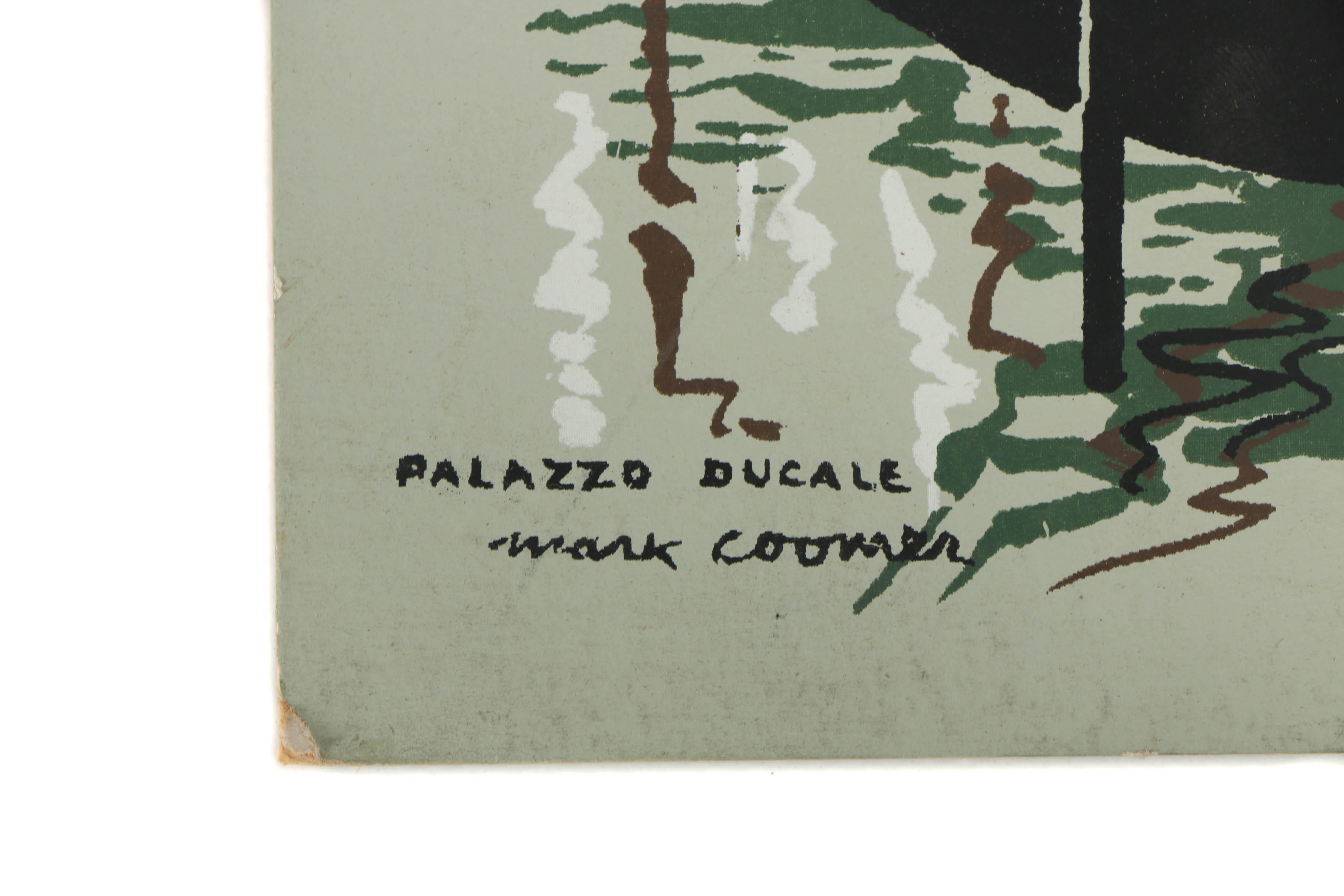 Collection of Mark Coomer Serigraphs on Boards of Street Scenes