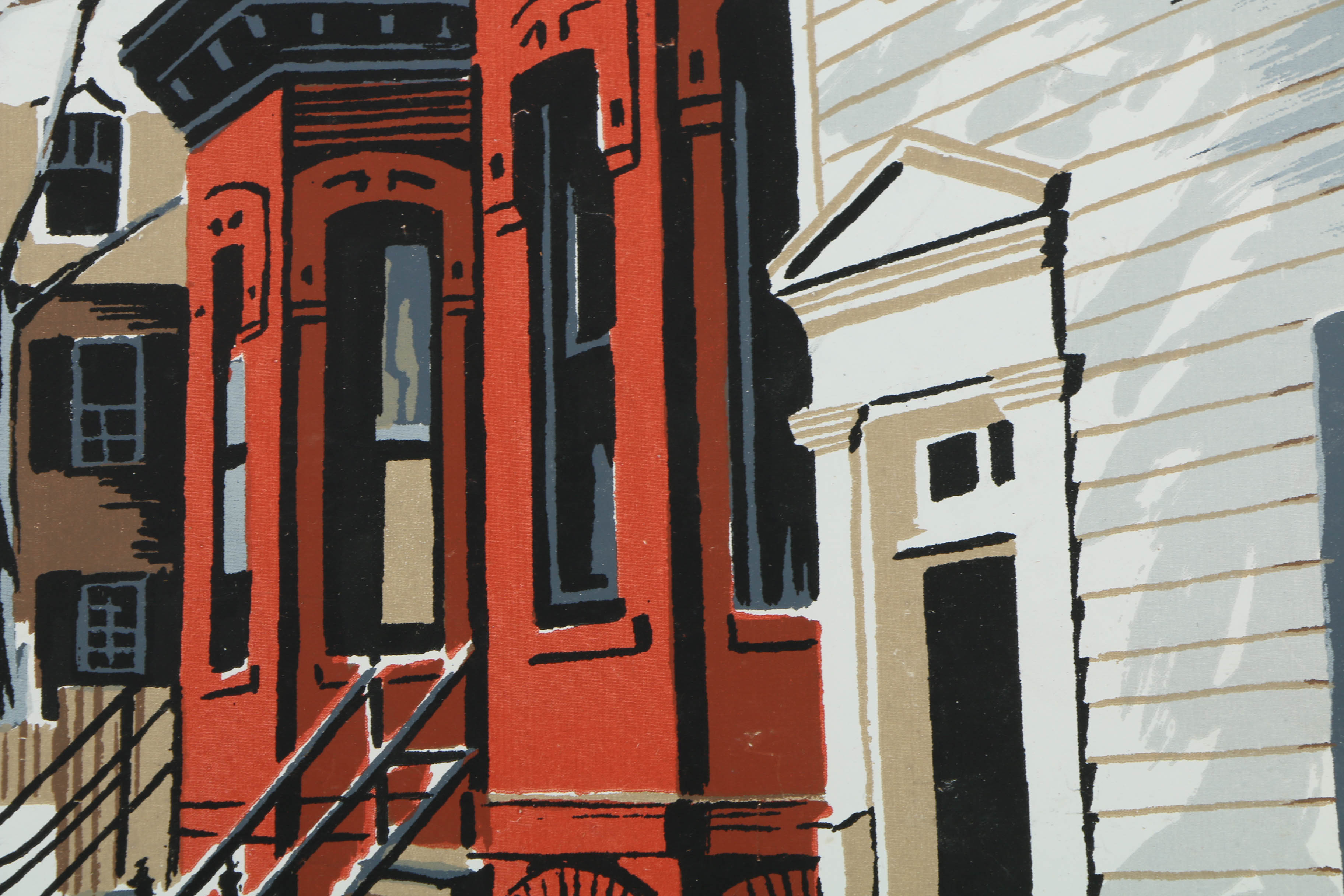 Collection of Mark Coomer Serigraphs on Boards of Street Scenes