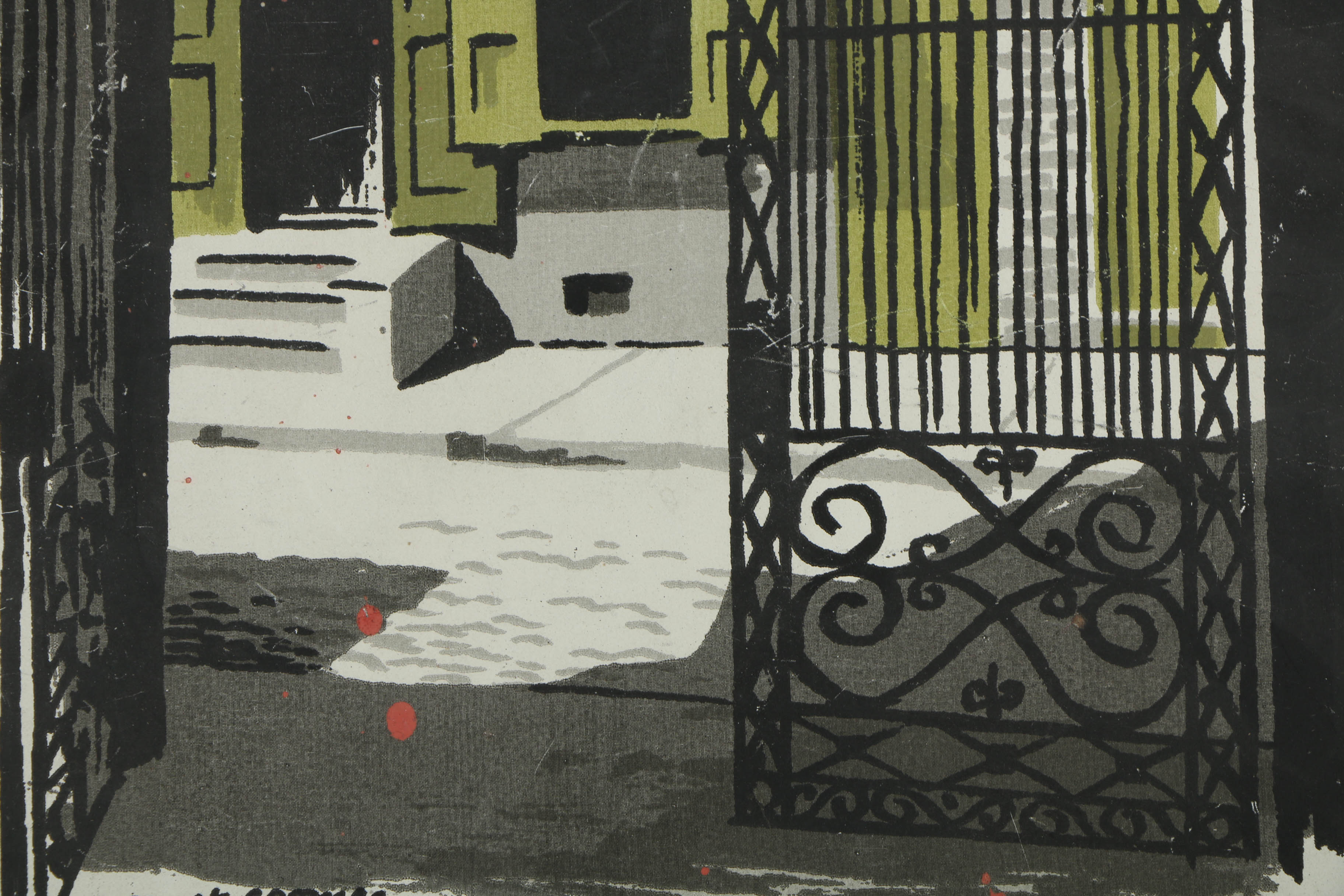 Collection of Mark Coomer Serigraphs on Boards of Street Scenes