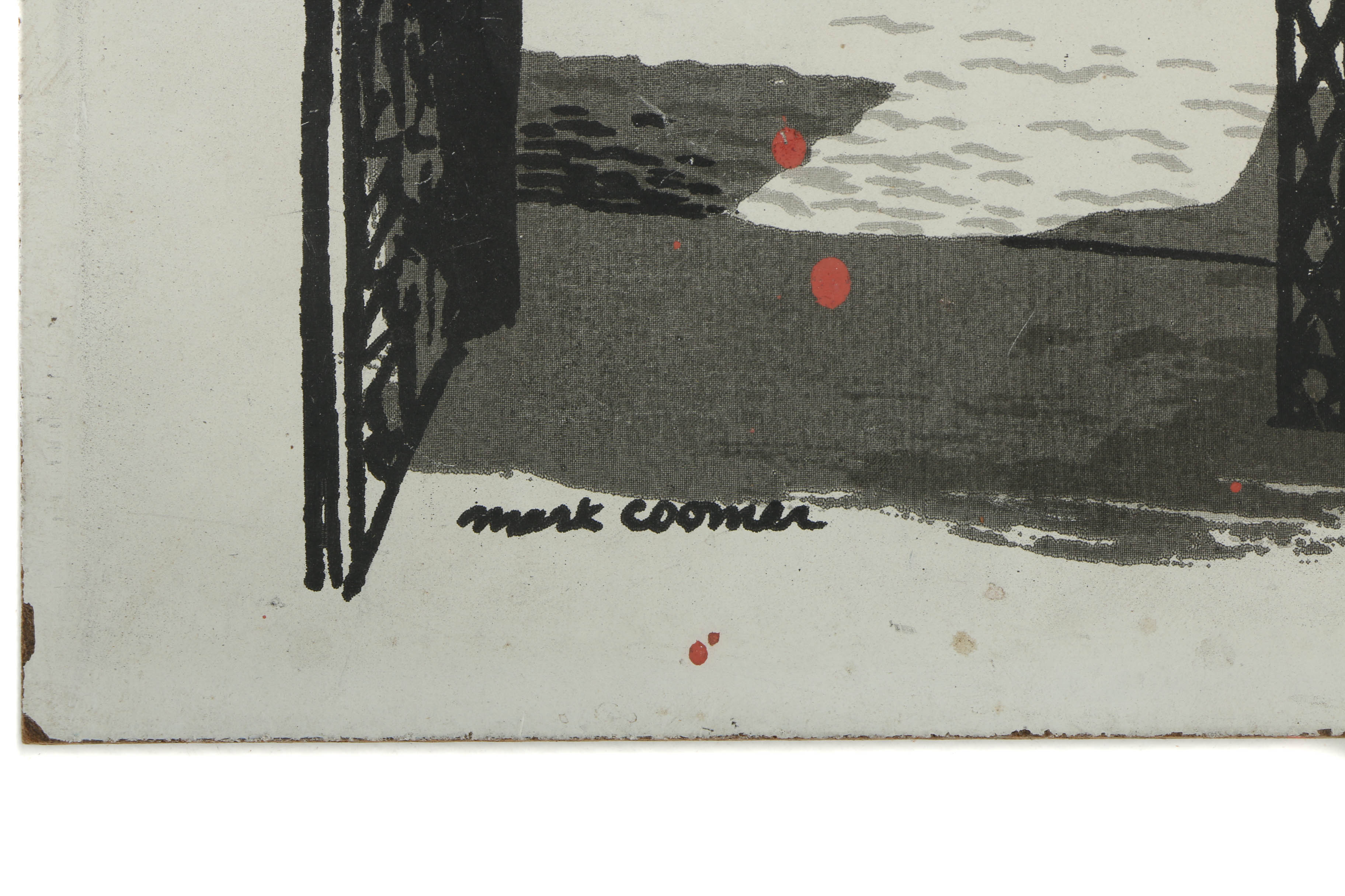Collection of Mark Coomer Serigraphs on Boards of Street Scenes