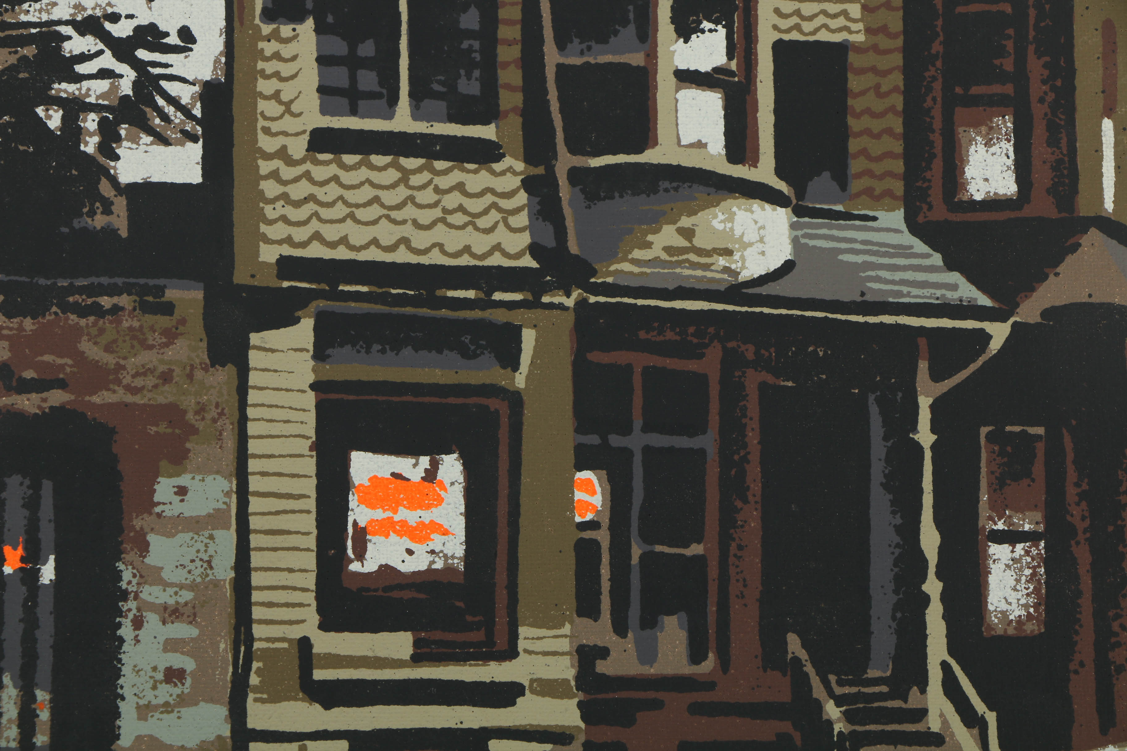 Collection of Mark Coomer Serigraphs on Boards of Various Street Scenes